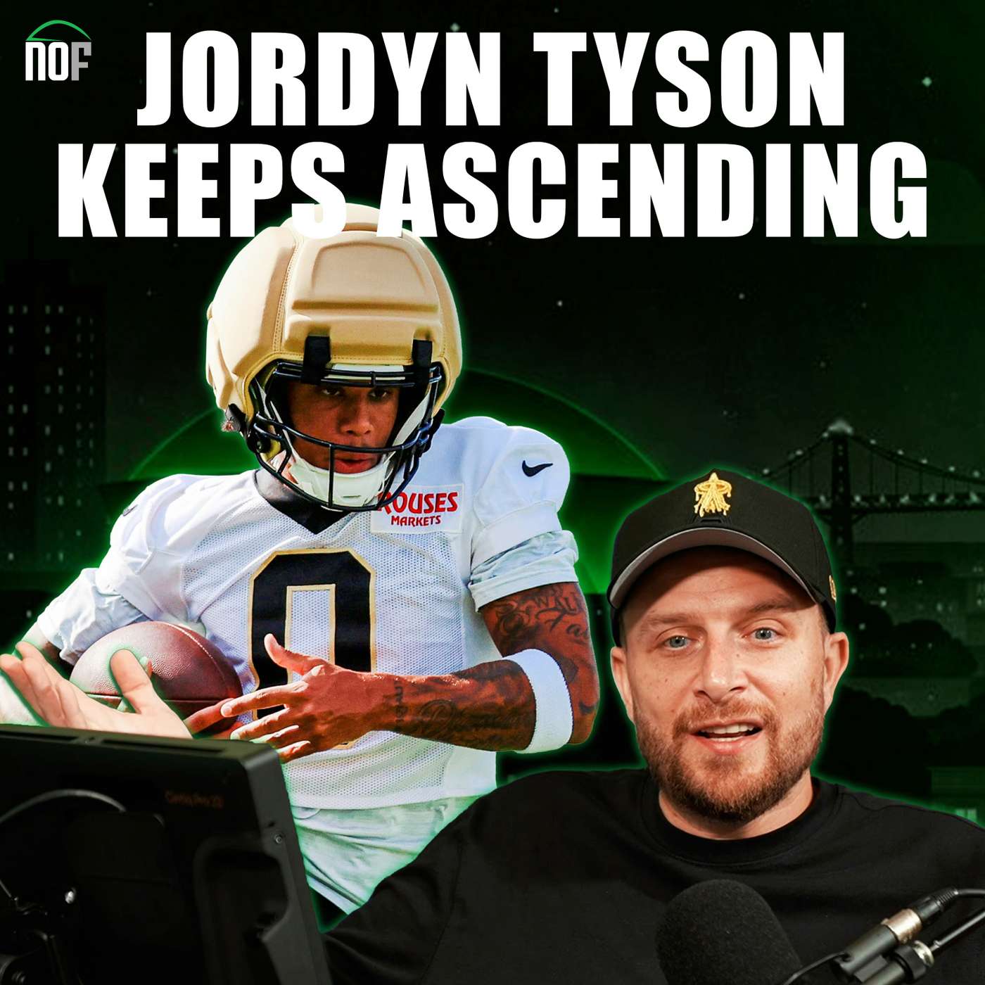 Jordyn Tyson Continues Emerging as Saints’ Offense Searches for Consistency | Day 9 Breakdown