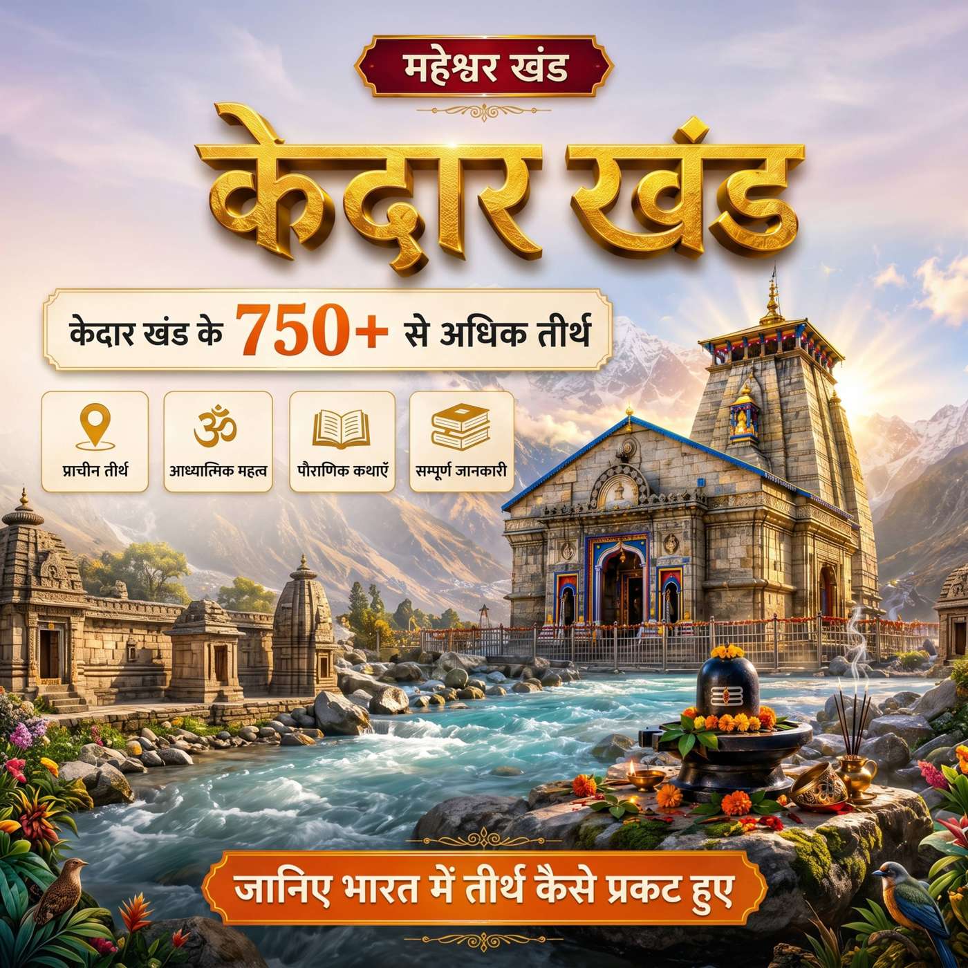 Demo - Kedar Khand Ke 750+ Teerth Ka Rahasya | Bharat Me Teerth Kaise Pragat Huye