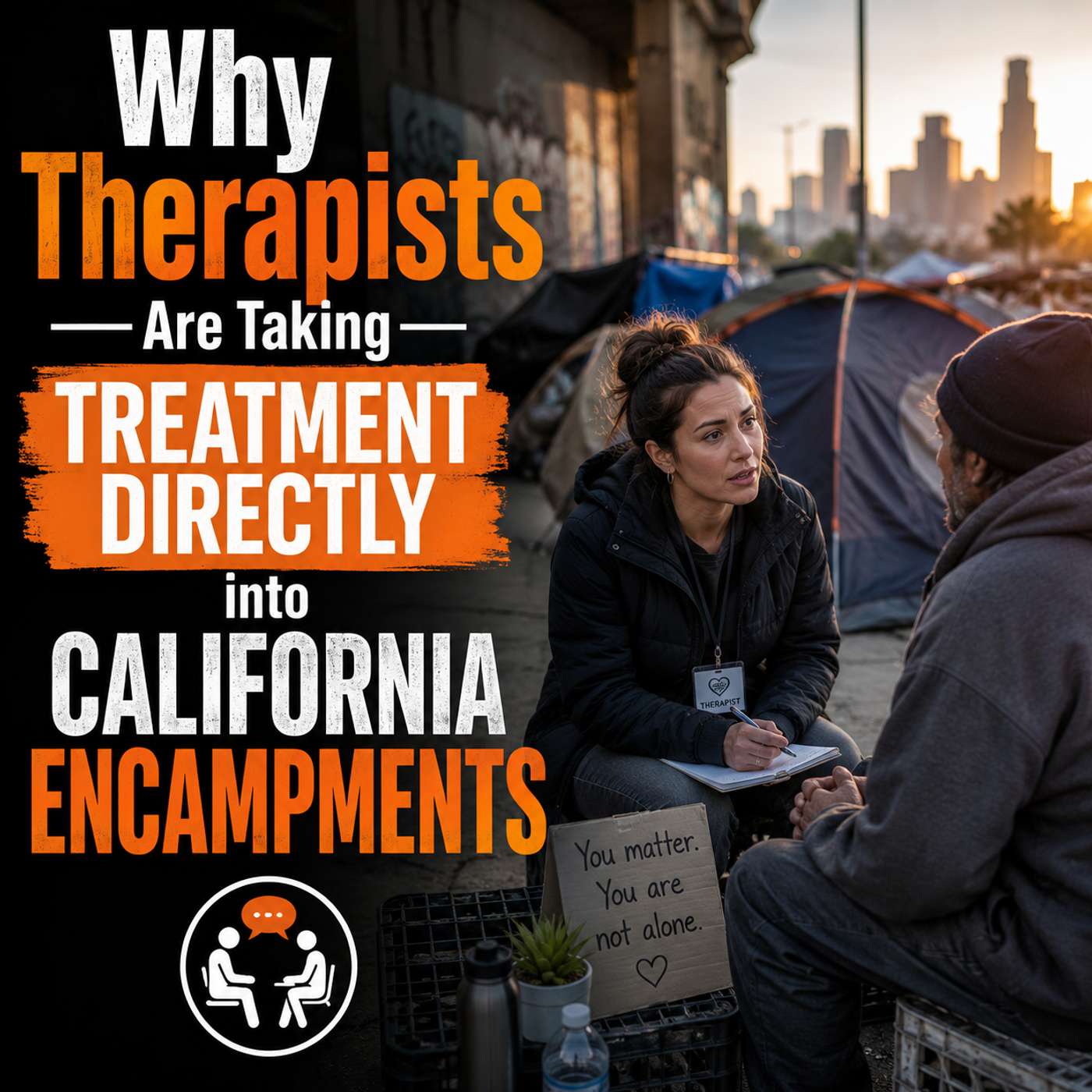 Why Therapists Are Taking Treatment Directly into California Encampments episode artwork