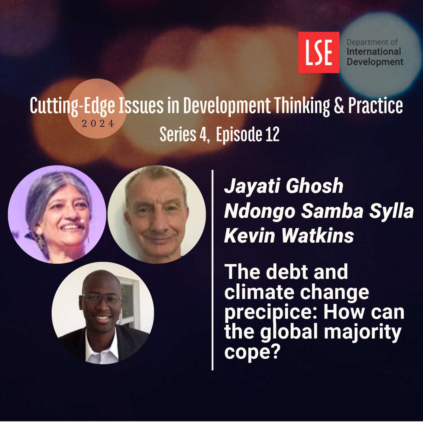 S4, E12 The debt and climate change precipice: How can the global majority cope? episode artwork