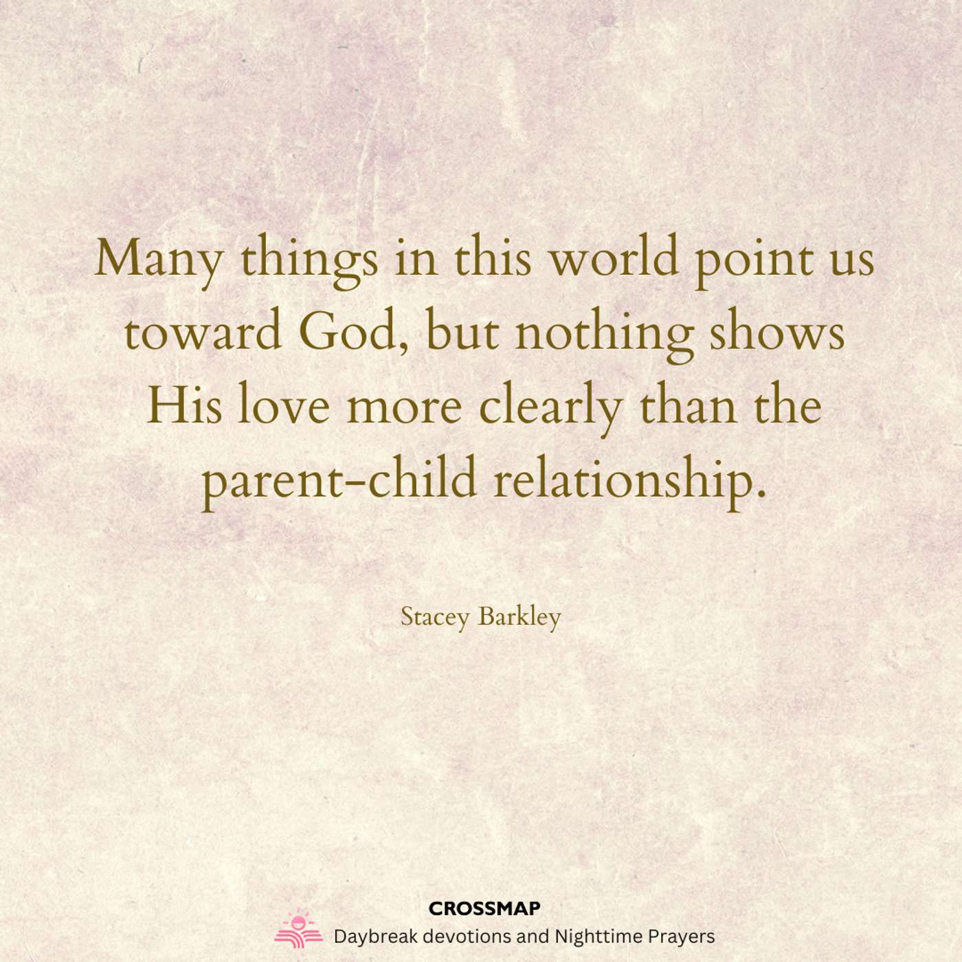 A Glimpse of God's Love