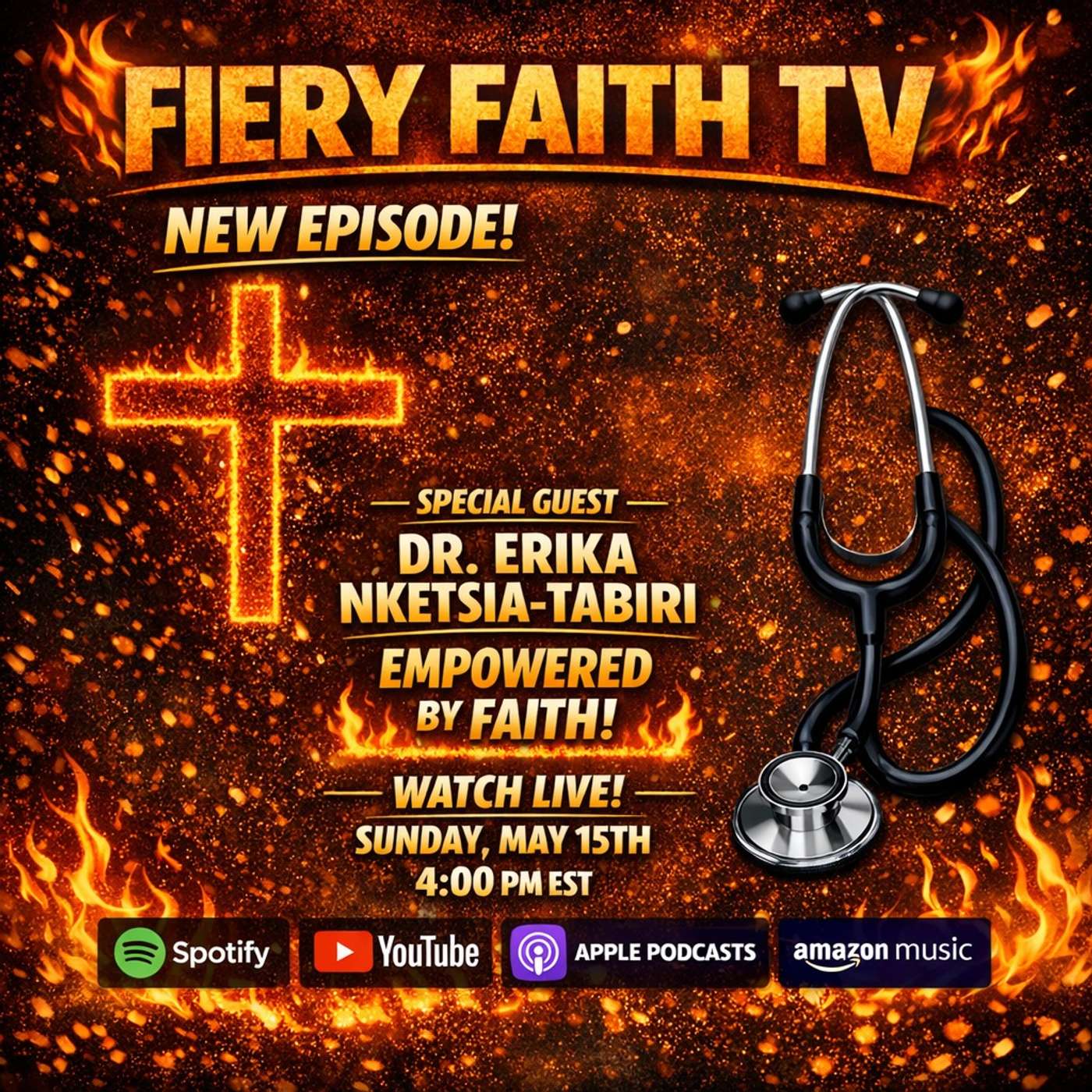 Stories of Fiery Faith Ep 3: A Doctor's Journey of Perseverance episode artwork