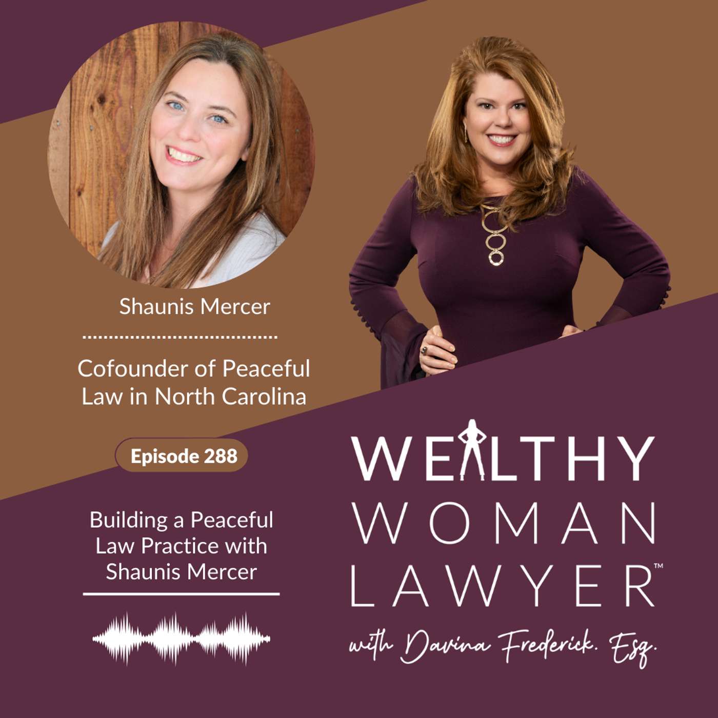 Episode 288 Building a Peaceful Law Practice with Shaunis Mercer episode artwork