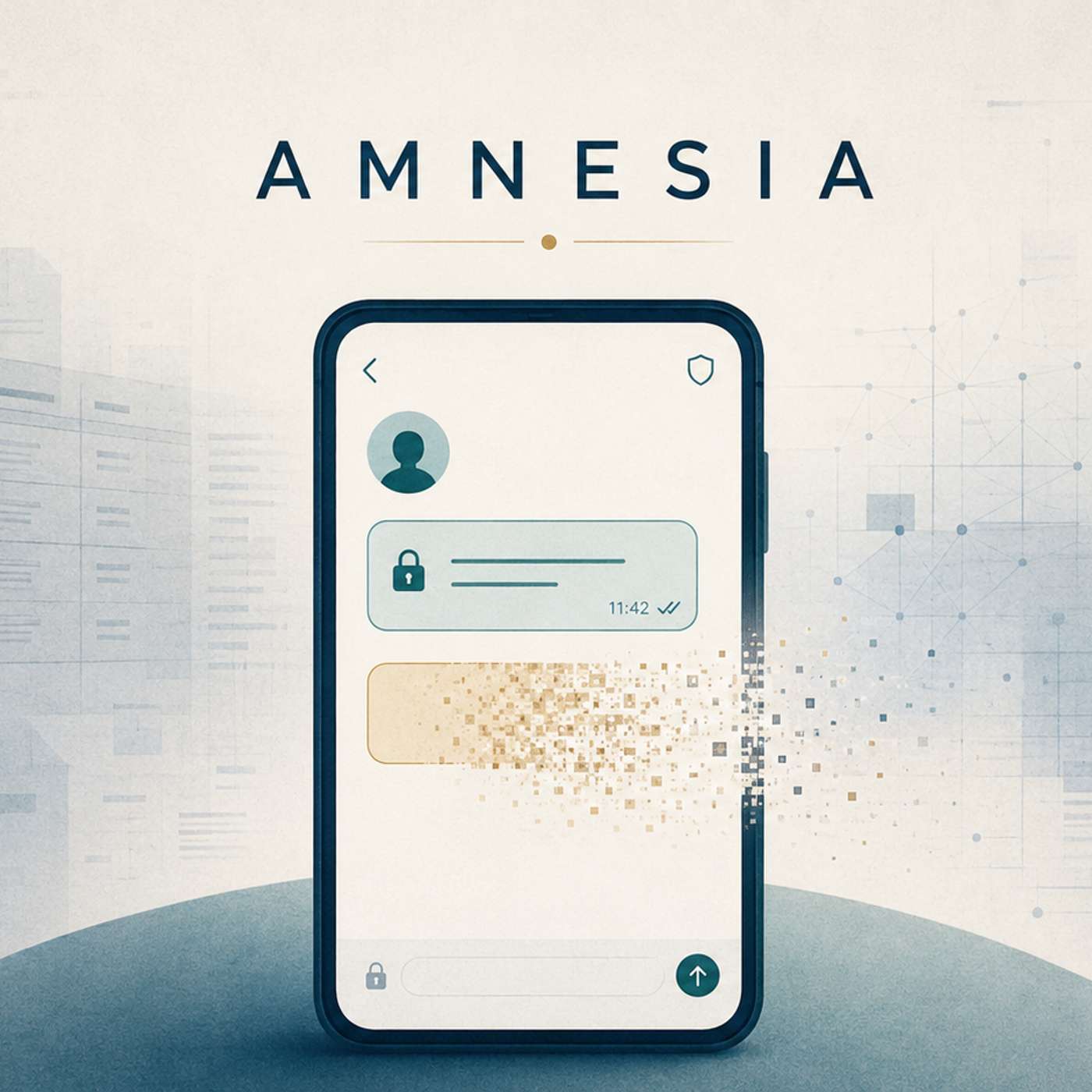 Amnesia: What If a Messenger Was Designed to Forget?