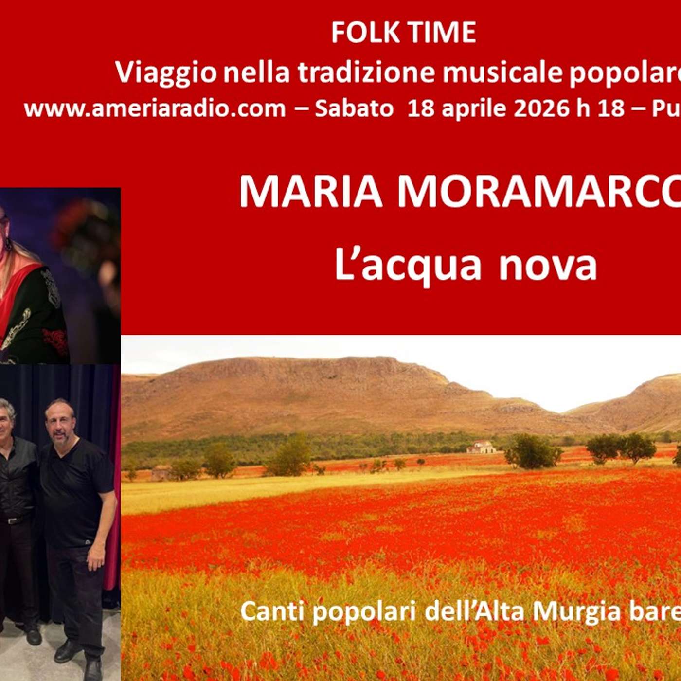 Folk Time - Maria Moramarco - L'acqua nova