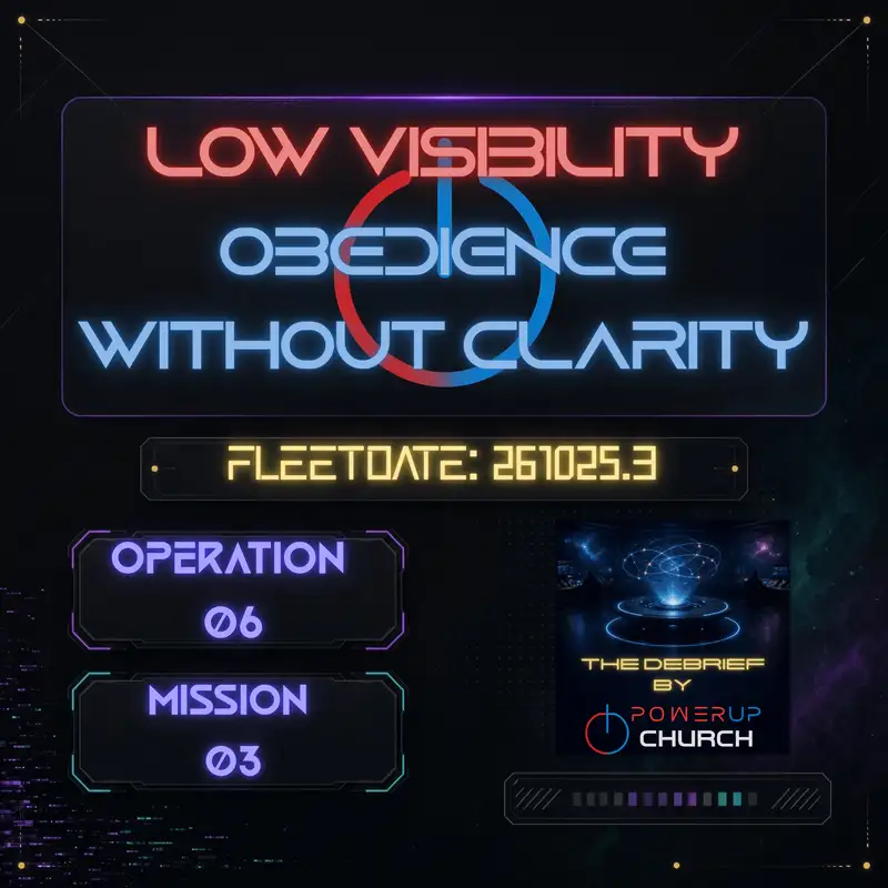 Operation 06 - Mission 03 | LOW VISIBILITY - Obedience Without Clarity | 261025.3