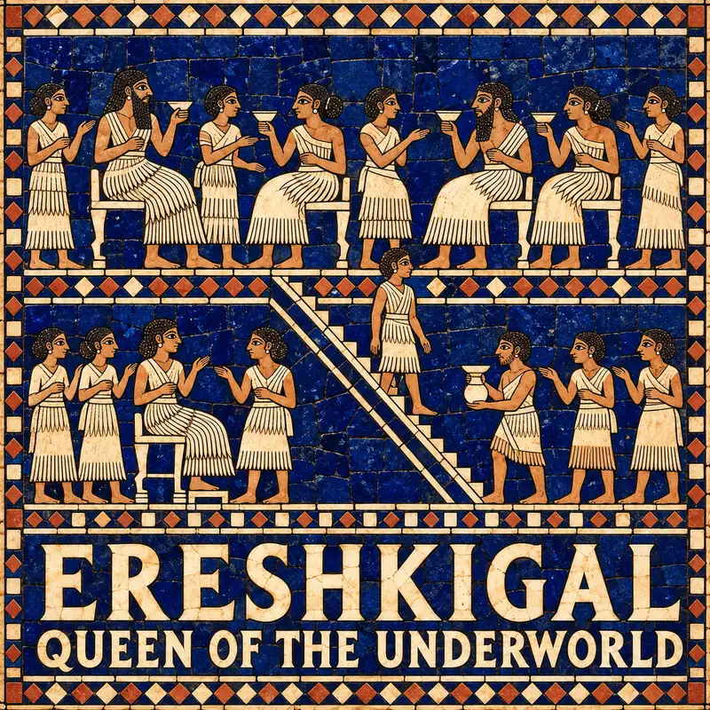 Nergal and Ereshkigal: The Full Story of the Queen of the Underworld | 3 Hour Sleep Story