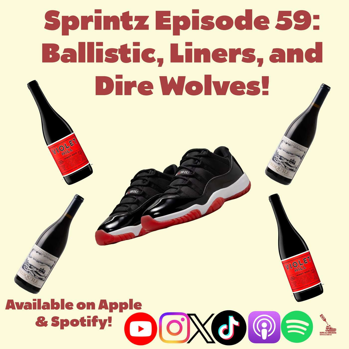 Sprintz Episode 59: Ballistic, Liners, and Dire Wolves episode artwork