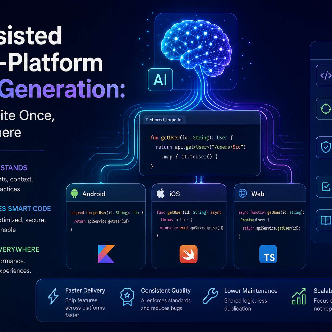 AI-Assisted Cross-Platform Code Generation: Beyond Write Once, Run Anywhere