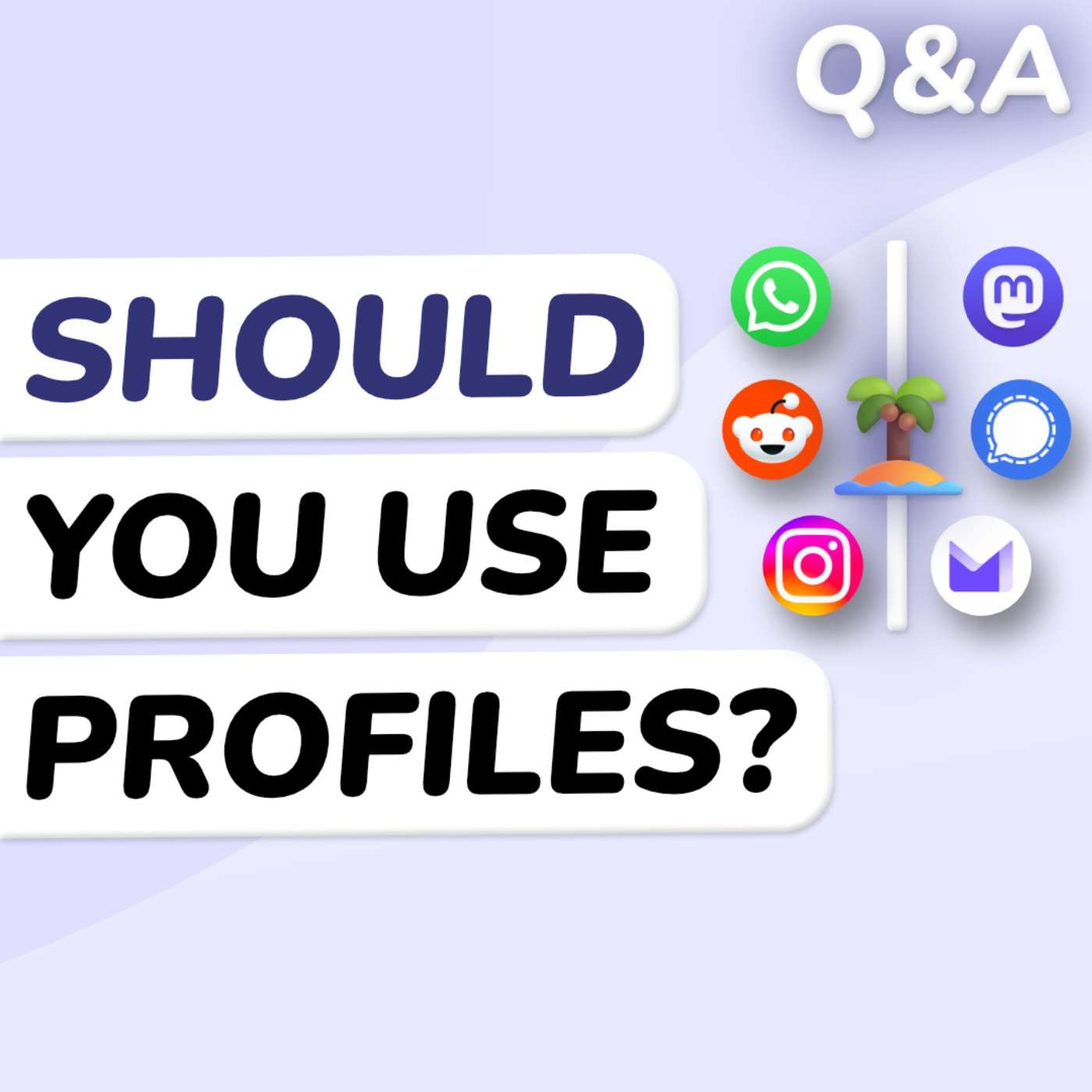 Q&A: User Accounts vs Shelter?