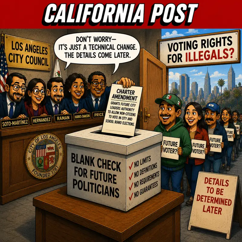 A Backdoor To Illegal Alien Voting In Los Angeles? 