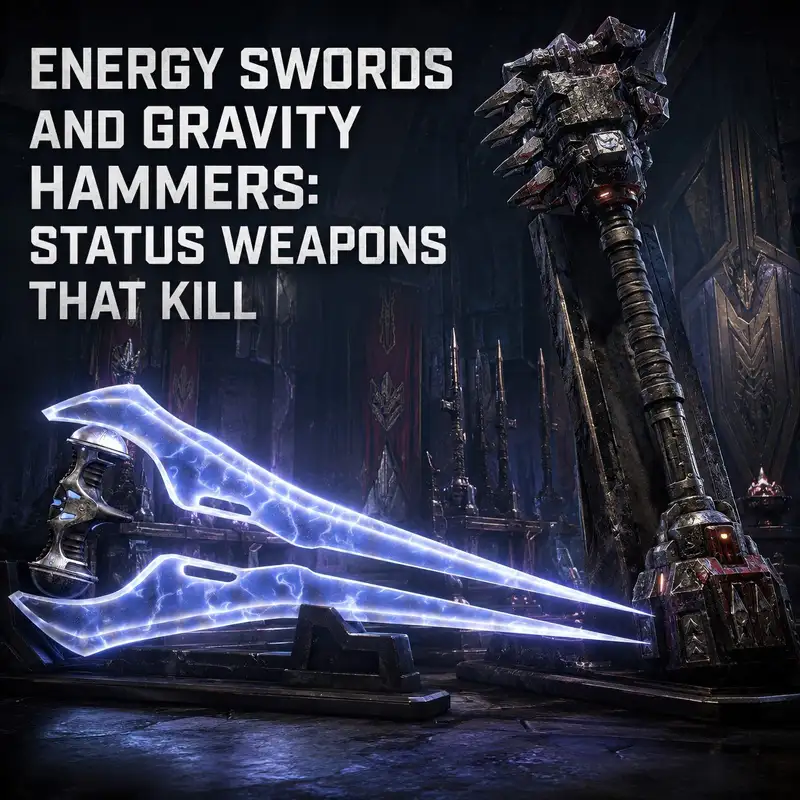 Energy Swords and Gravity Hammers: Status Weapons That Kill