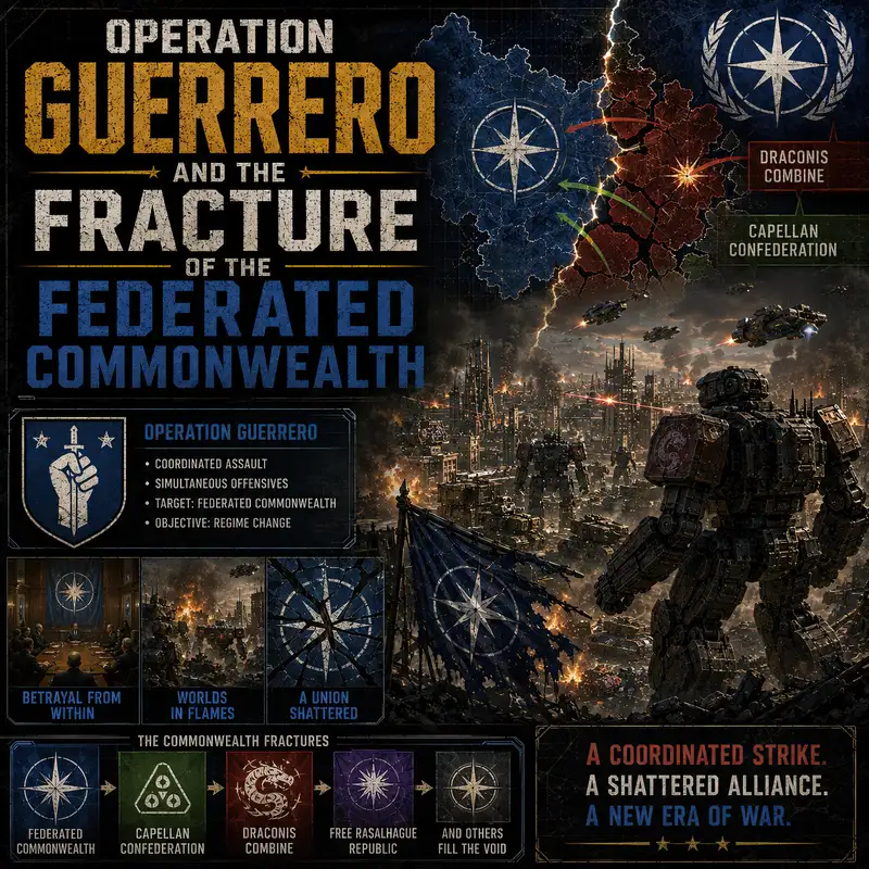 Operation GUERRERO and the Fracture of the Federated Commonwealth