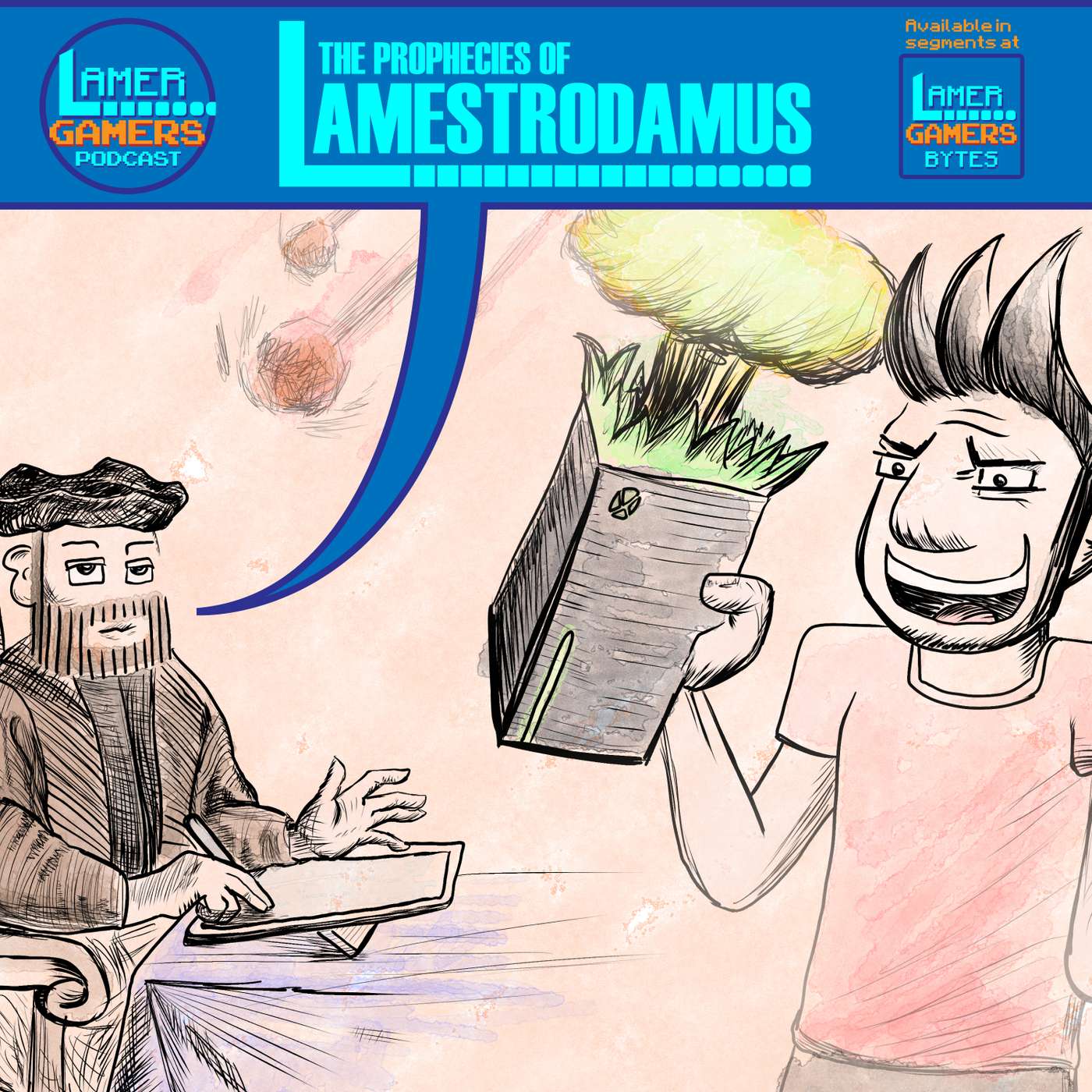 The Prophecies of Lamestrodamus episode artwork