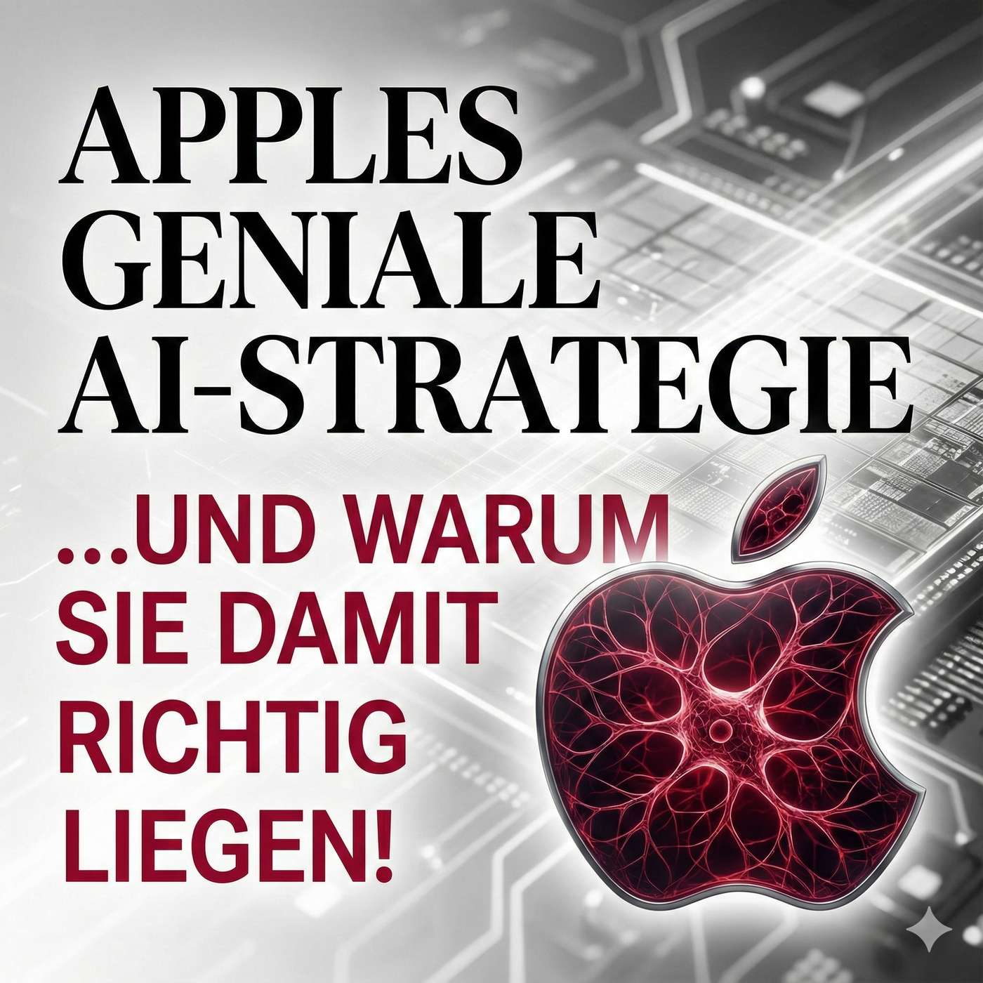 Apples geniale AI-Strategie und warum sie damit richtig liegen! Apples geniale AI-Strategie und warum sie damit richtig liegen!