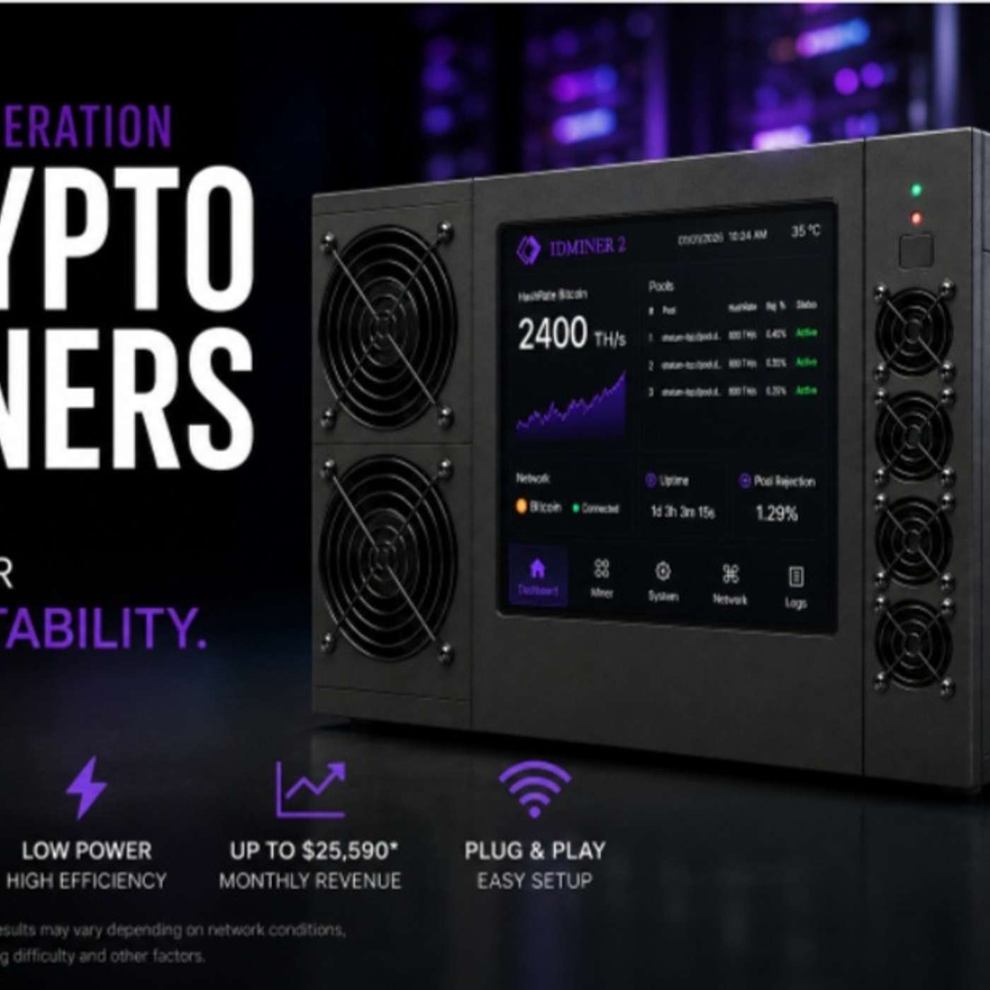 New Generation of Crypto Miners Released by ASICID