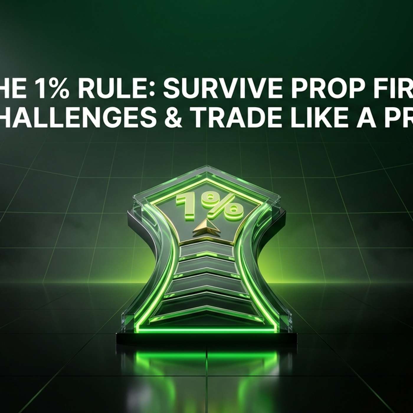 The 1% Rule: Survive Prop Firm Challenges & Trade Like a Pro episode artwork