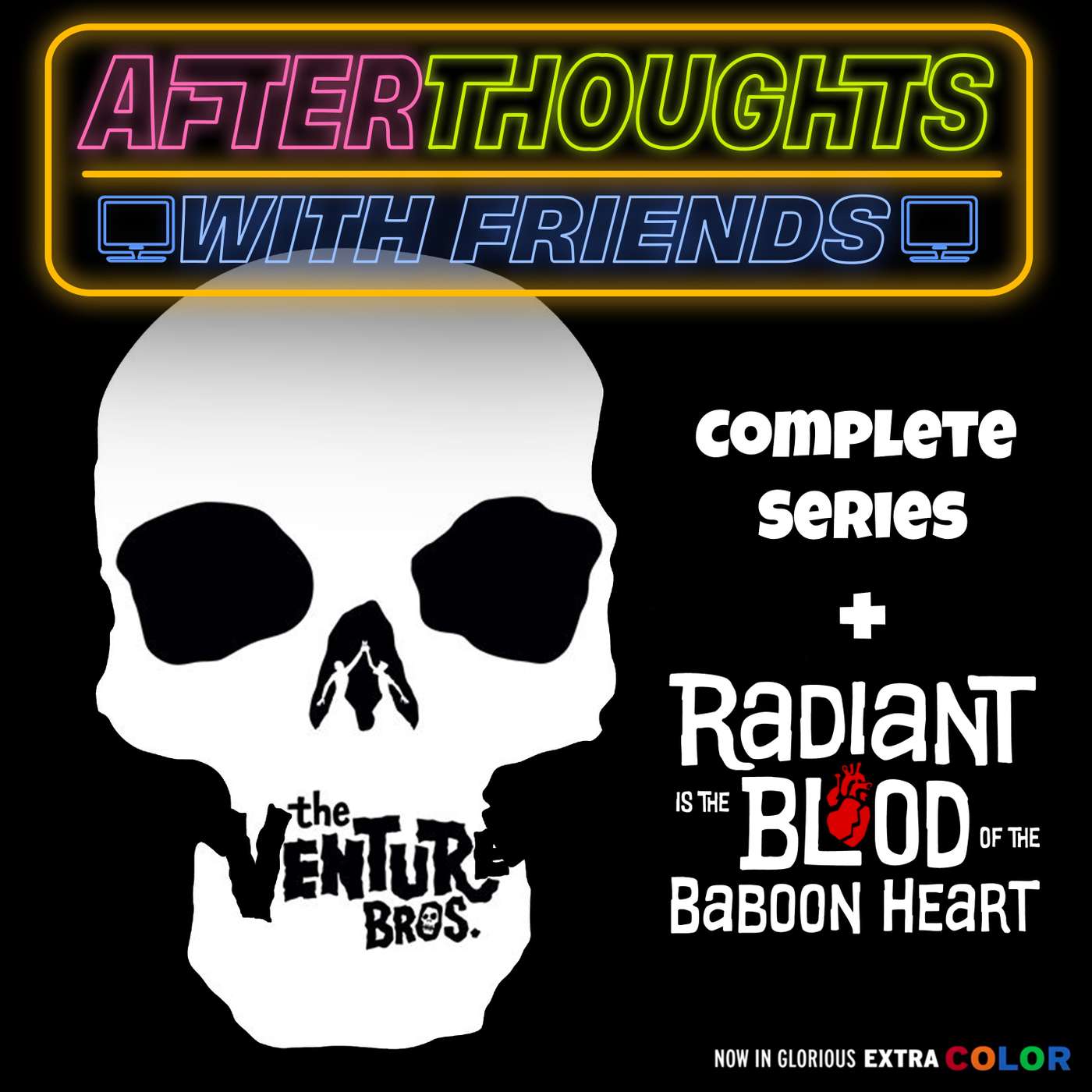 The Venture Bros. (2003-2023,  incl. Radiant is the Blood of the Baboon Heart) episode artwork