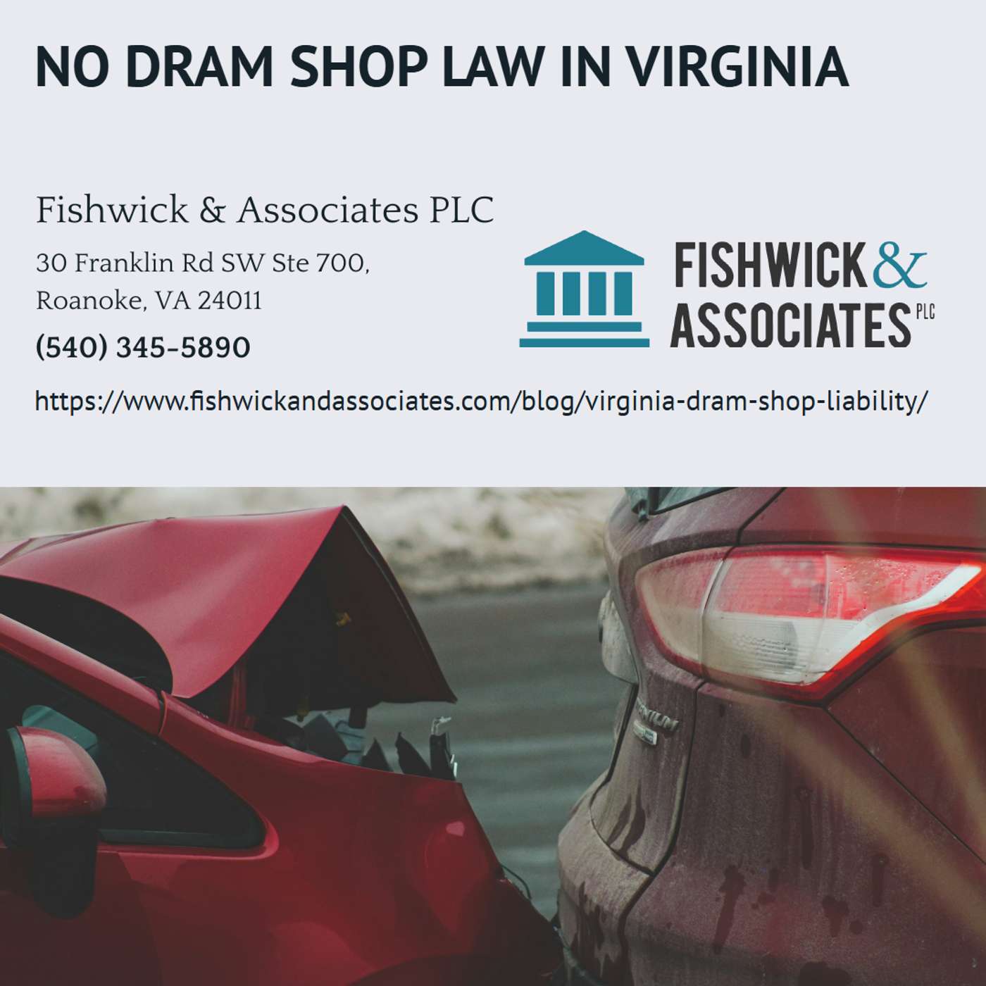 Why Doesn't Virginia Have Dram Shop Liability and What Does It Mean for Drunk Driving Victims? - John P. Fishwick Jr. episode artwork