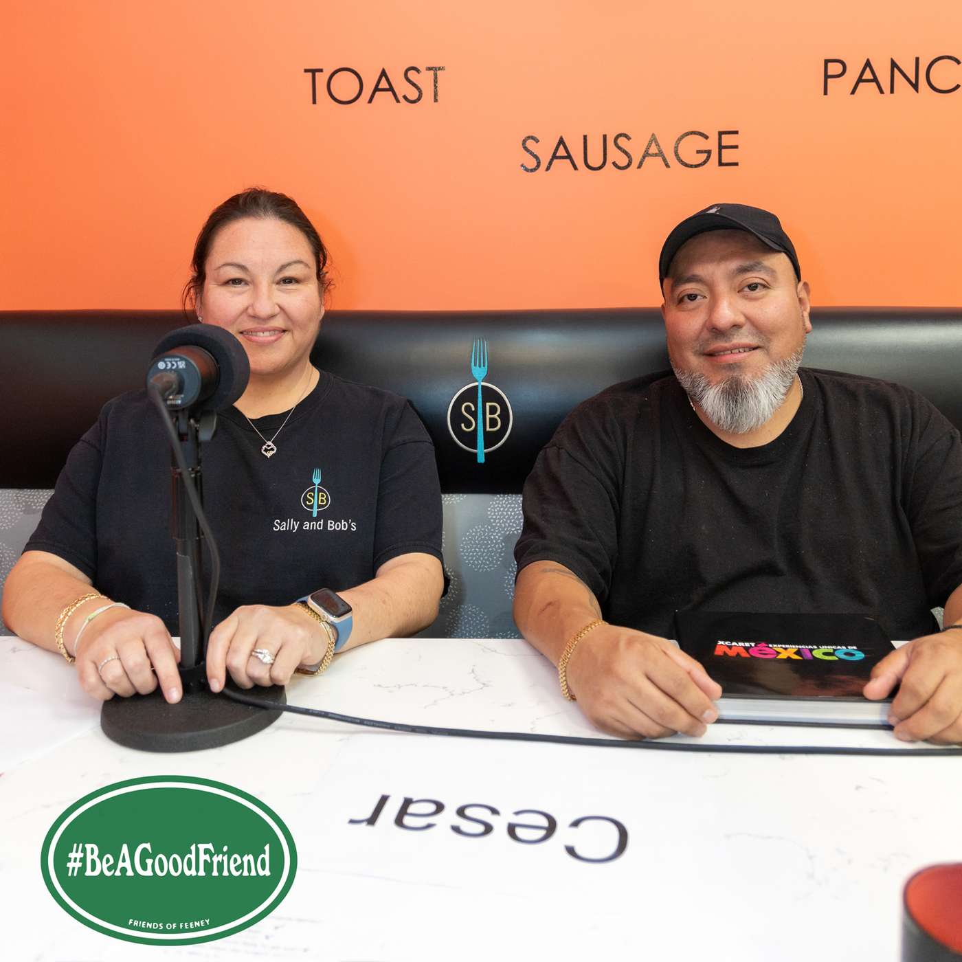 Feeney Talks With Friends