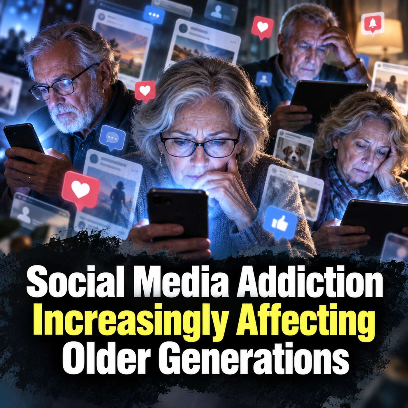 Social Media Addiction Increasingly Affecting Older Generations
