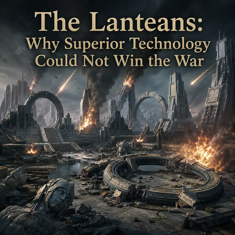 The Lanteans: Why Superior Technology Could Not Win the War