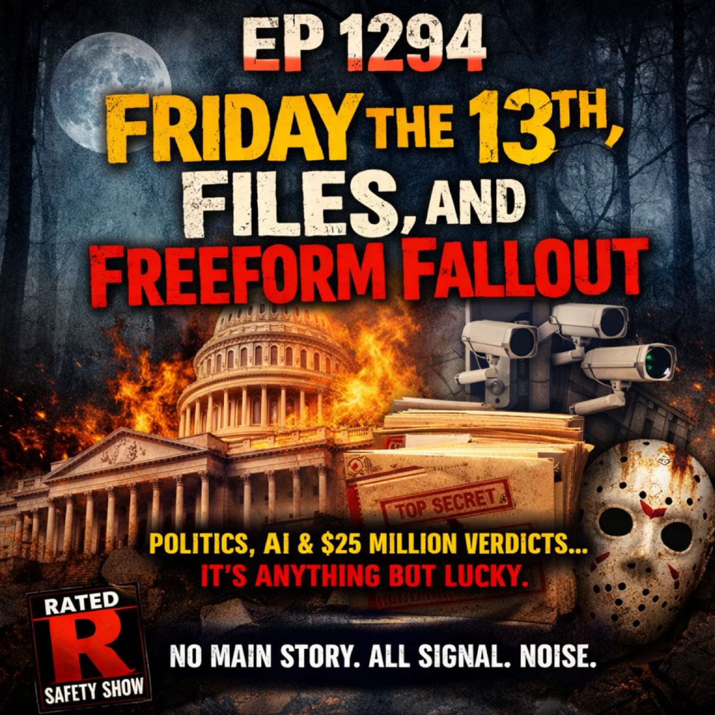 EP 1294 – Friday the 13th, Files, and Freeform Fallout episode artwork