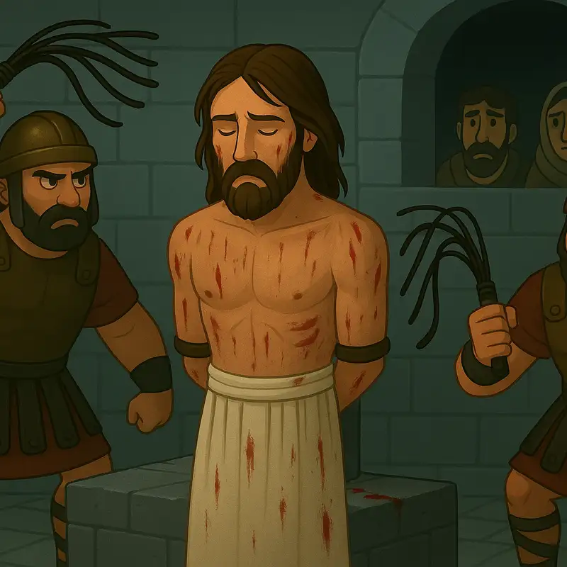 Historier fra Maram | Smertens mysterier – 2: Jesus blir pisket for vår skyld