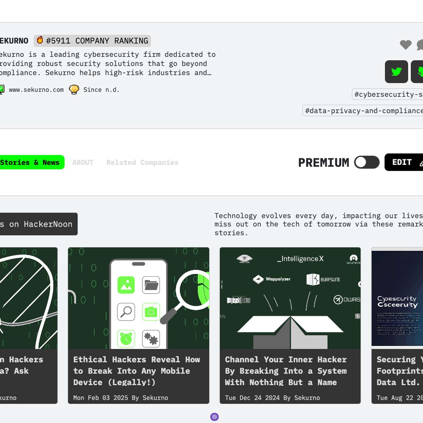 Meet Sekurno: HackerNoon Company of the Week