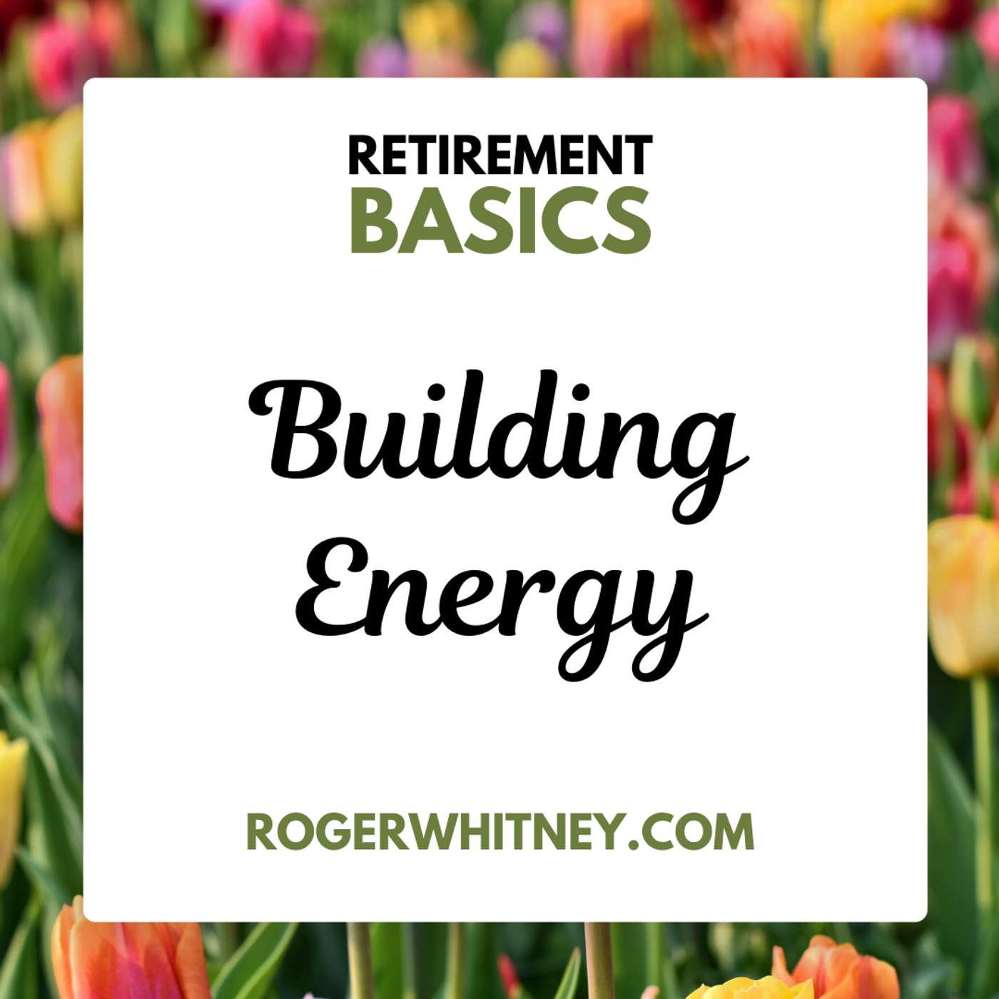 Retirement Basics: Building Energy Retirement Basics: Building Energy