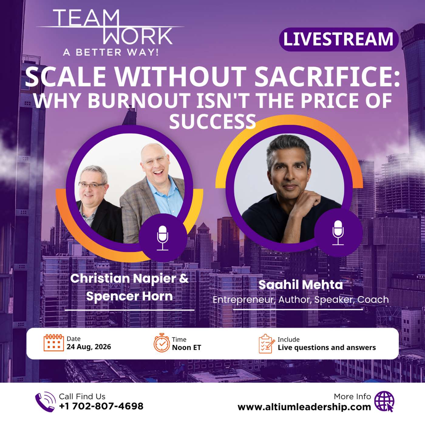 Scale Without Sacrifice: Why Burnout Isn't the Price of Success