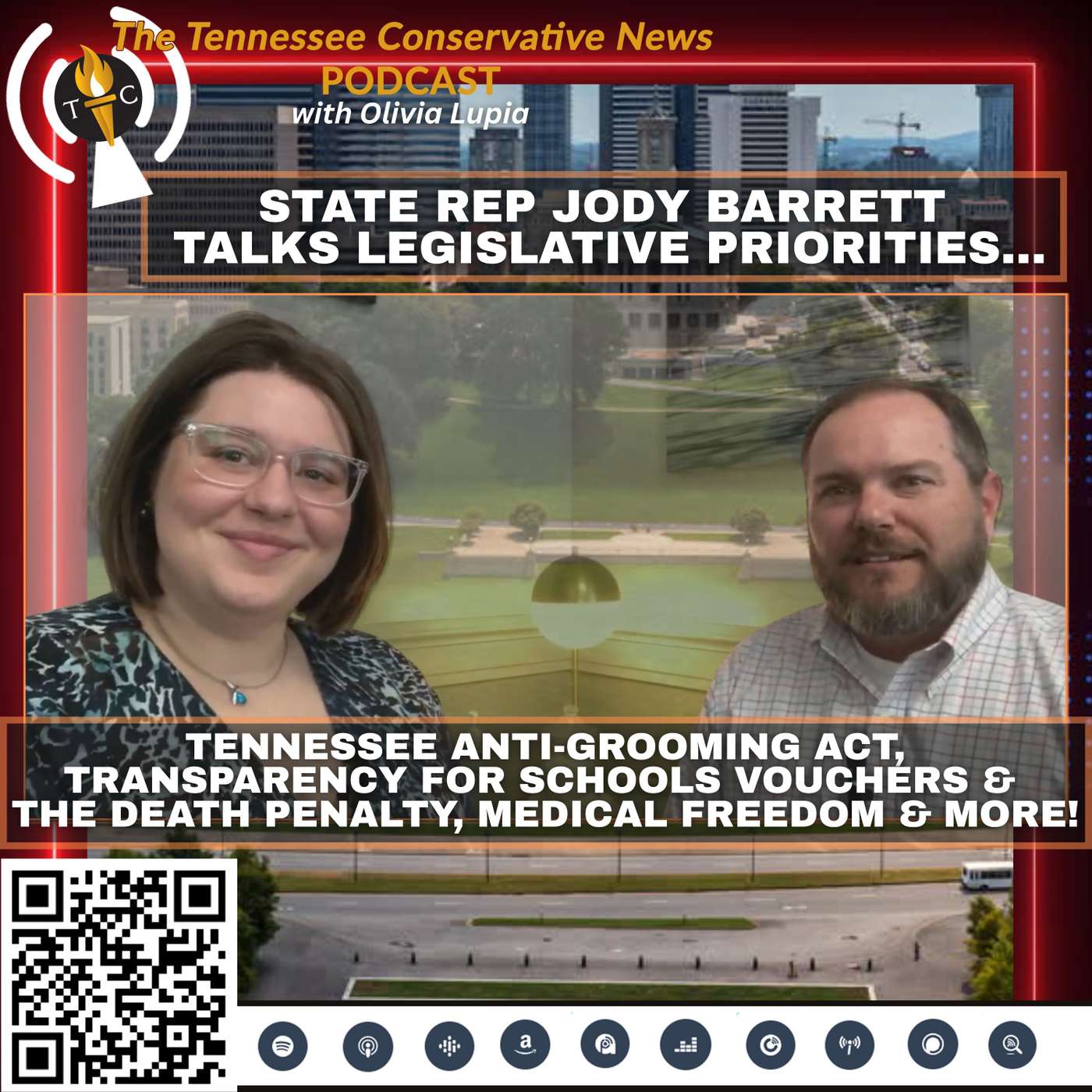 Interview: TN State Rep. Jody Barrett - Anti-Grooming Act, Transparency for Schools Vouchers & More!