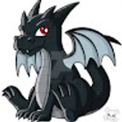The cute dragon