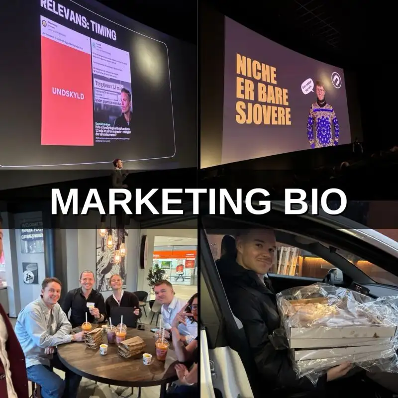 Kom med til Marketing Bio i oktober 2026! :-)