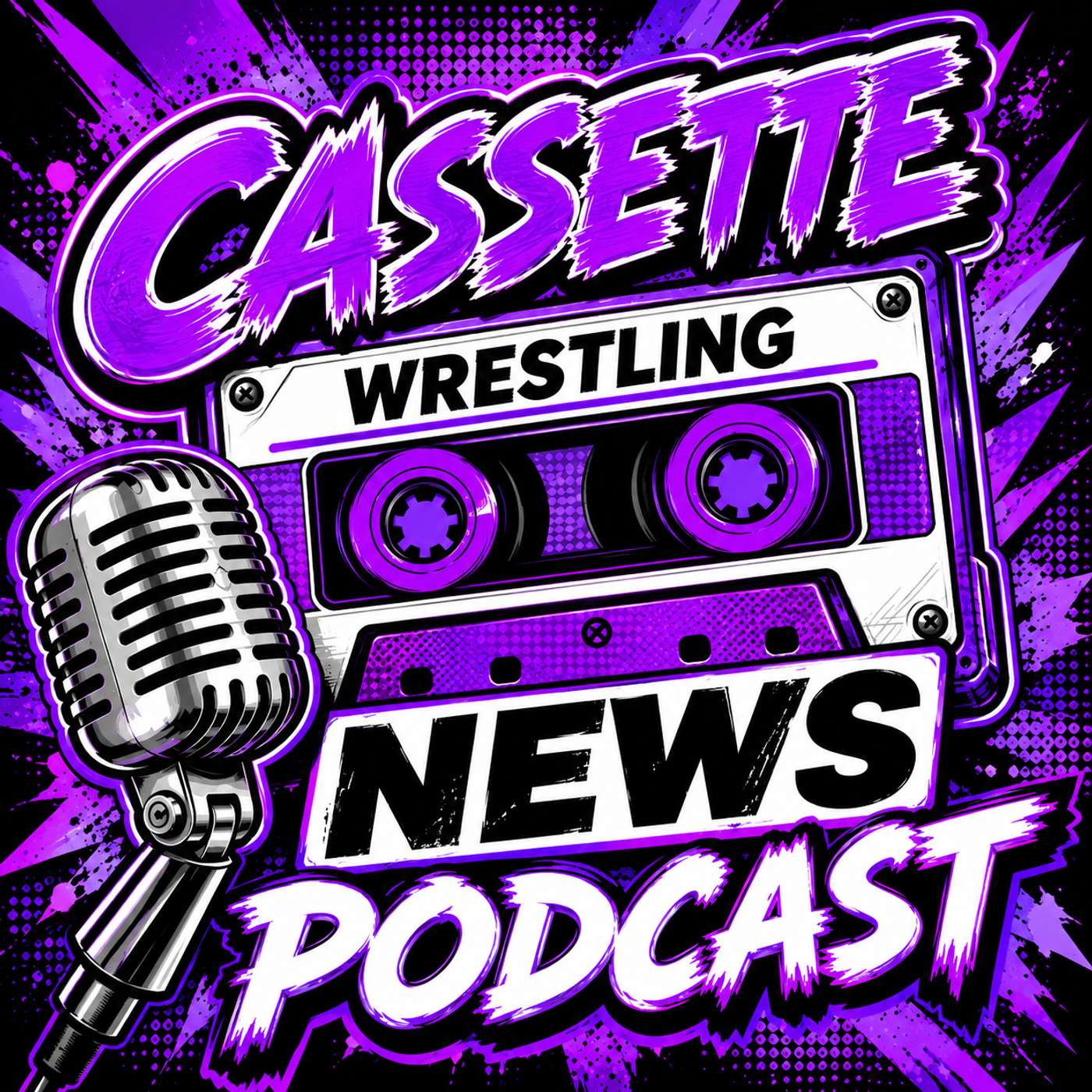 Cassette Wrestling News #67 - May 1992 episode artwork