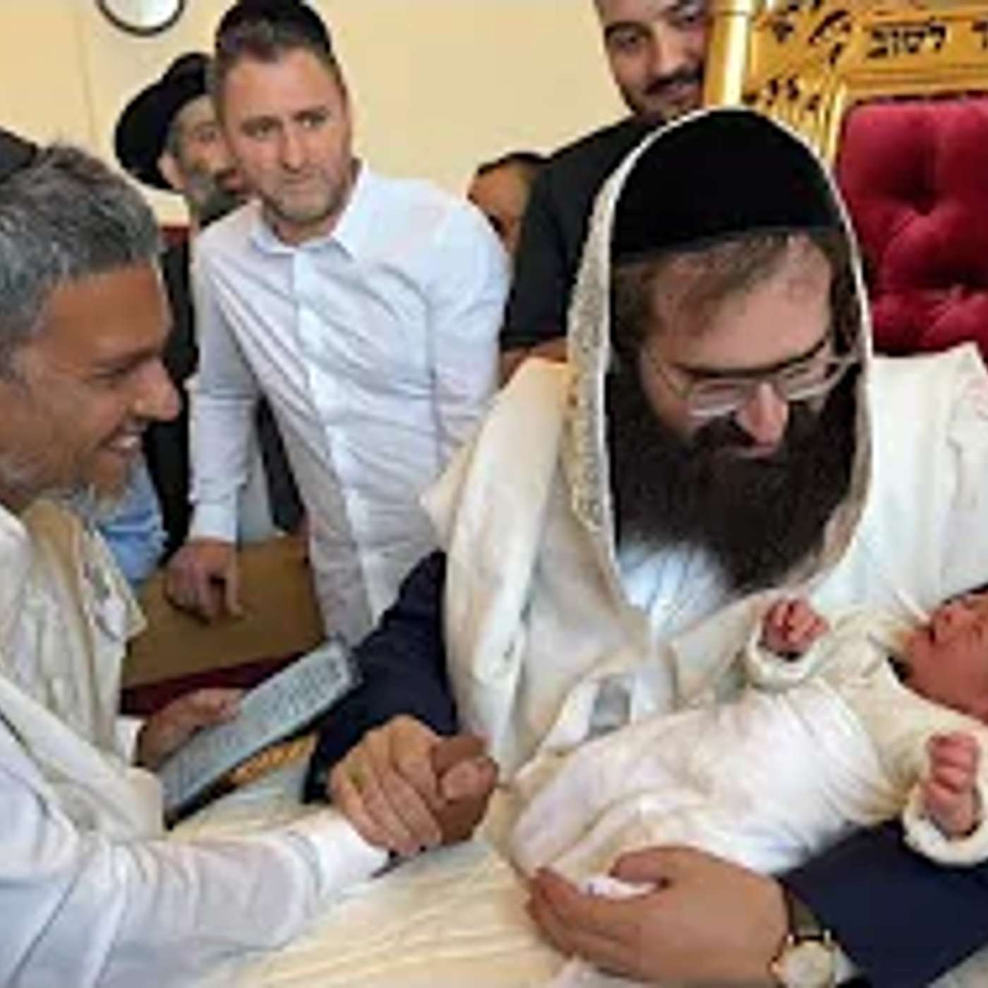 מעמד ברית מילה בישראל - יושב סנדק בנש"ק הרה"צ כבוד הרב רבי יואל משה פינטו שליט"א - י"ט אלול - תשפ"ה