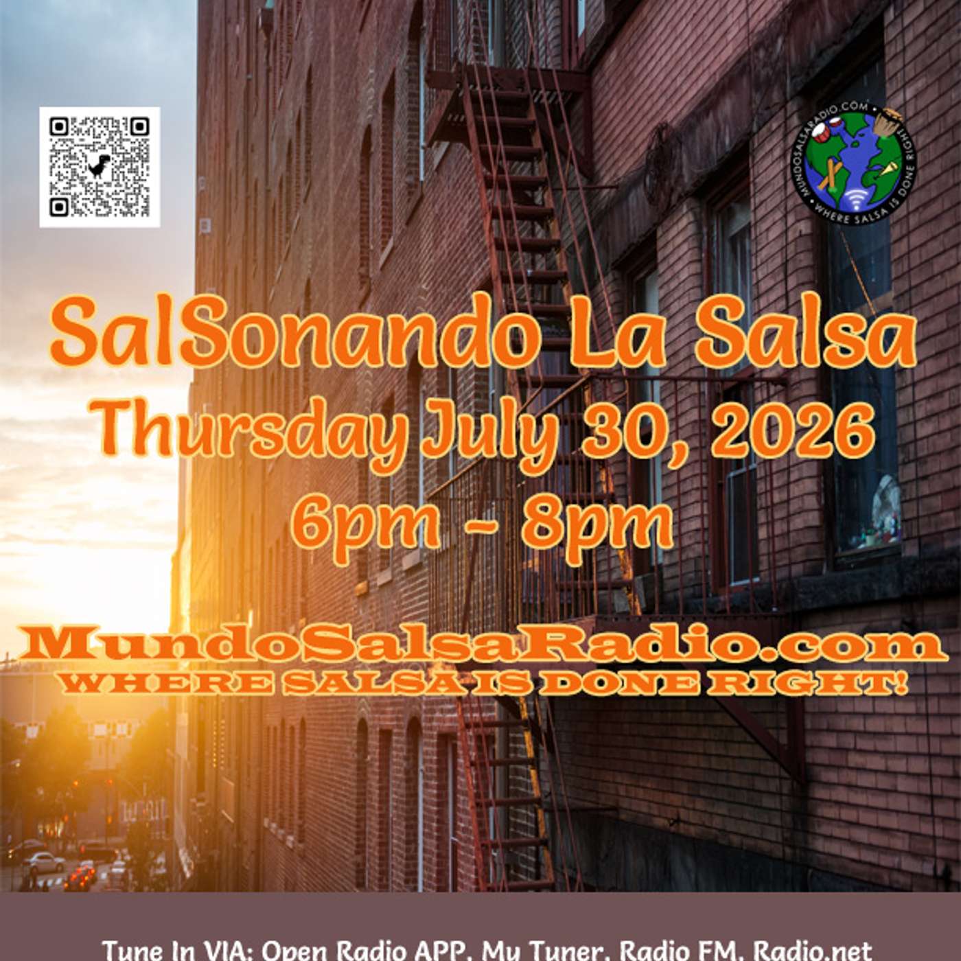 SalSonando La Salsa DJ Eddie July 30 2026 Show #130 episode artwork
