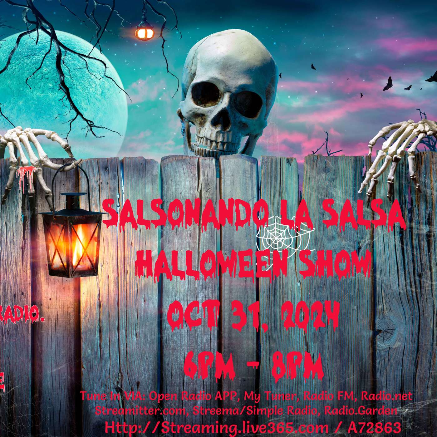 SalSonando La Salsa DJ Eddie Oct 31 2024 Show #85 Halloween episode artwork