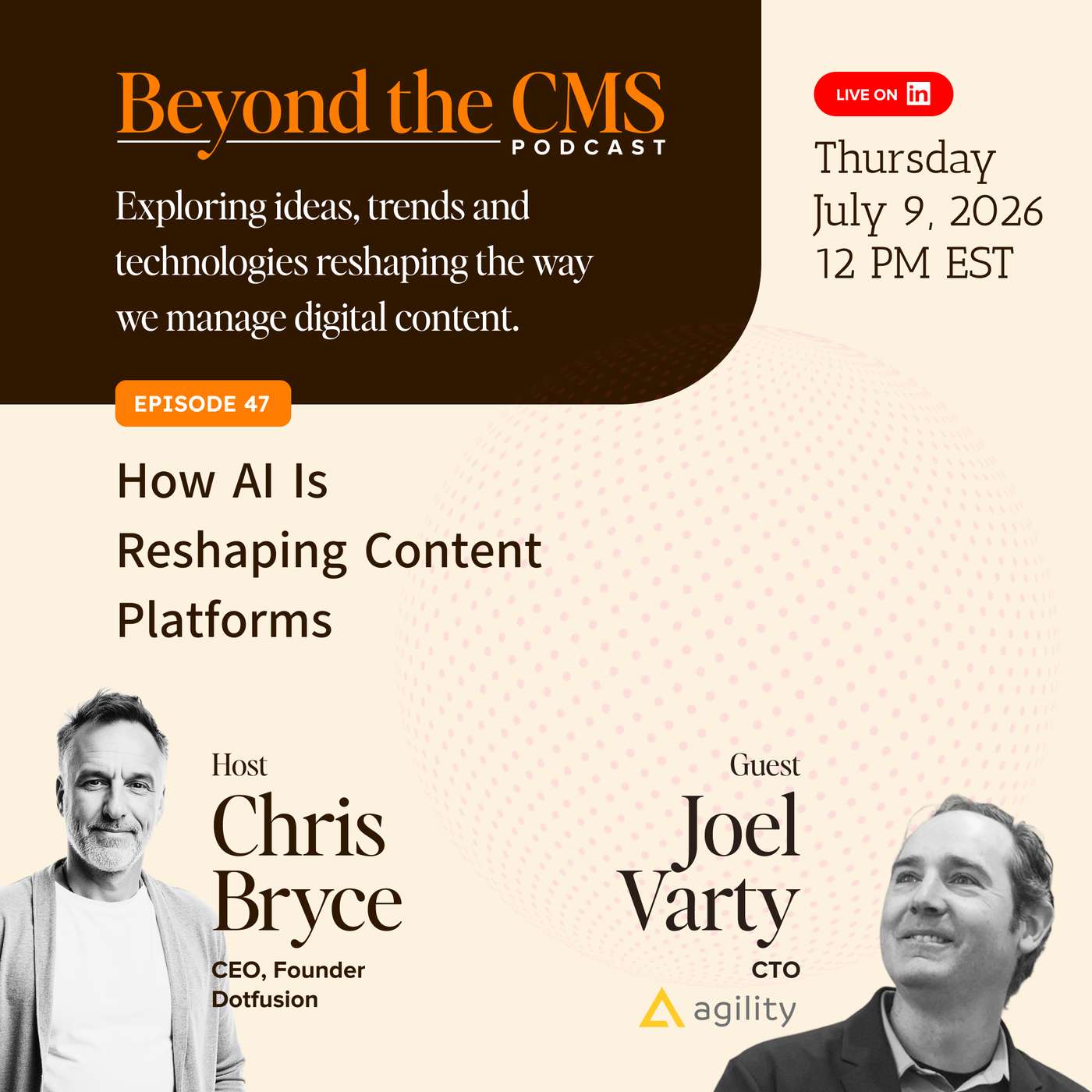 Killing Copy and Paste: MCP Servers and Agentic Content Ops with Joel Varty of Agility CMS