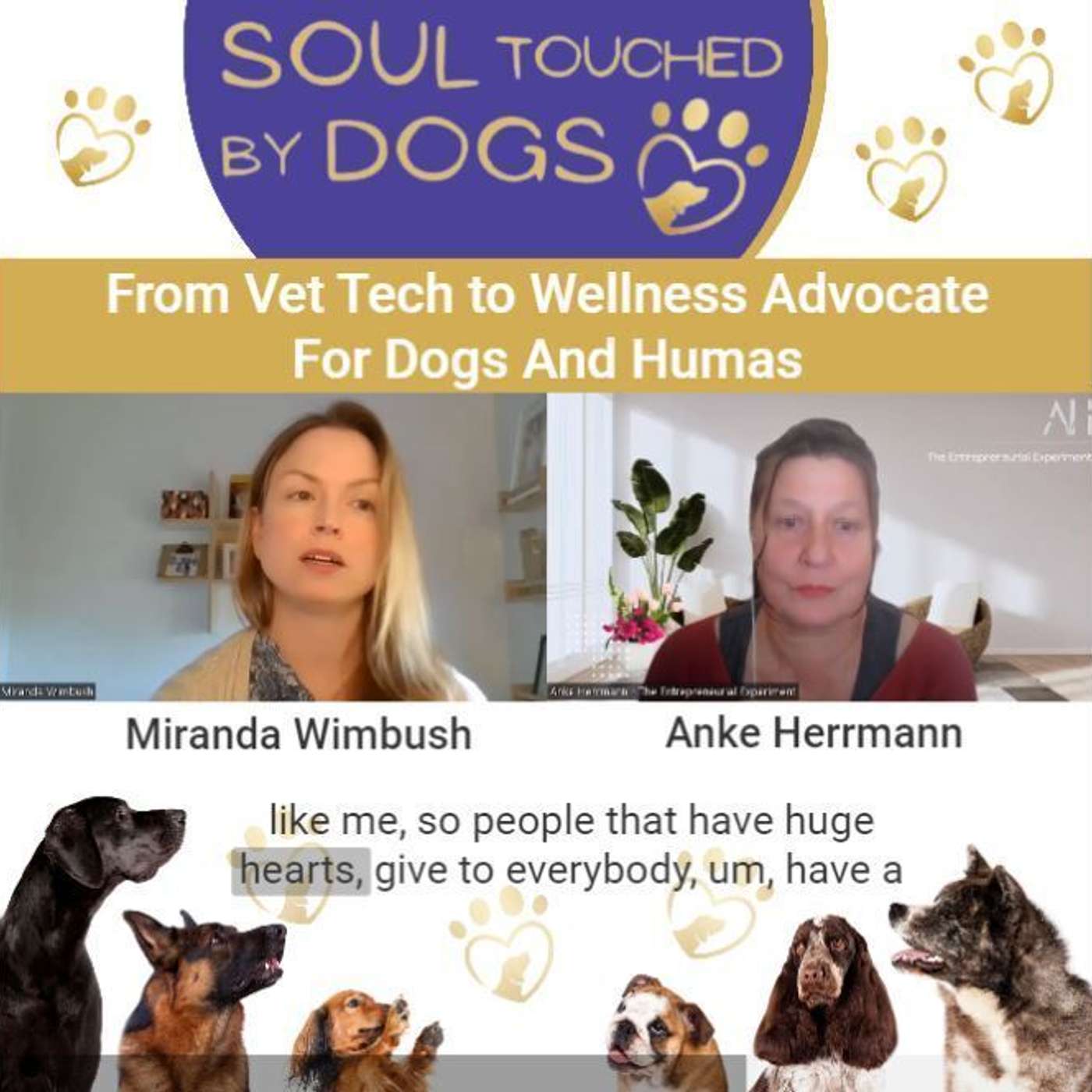 Miranda Wimbush - From Vet Tech to Wellness Advocate For Dogs And Humans
