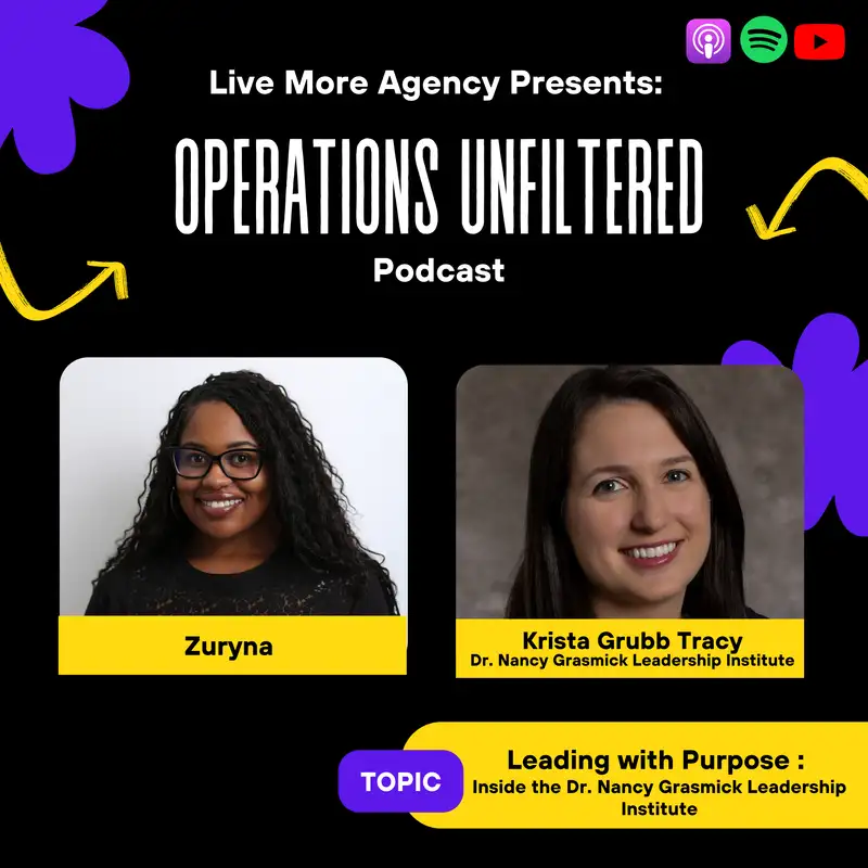 Leading with Purpose: Inside the Dr. Nancy Grasmick Leadership Institute (with Krista Grubb-Tracy)