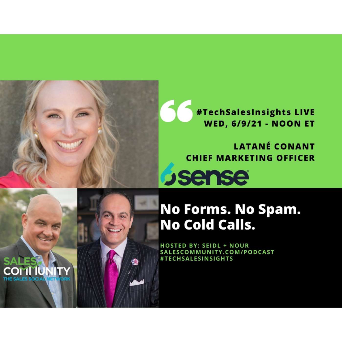 E33 – Leading A Modern Day Sales-Force with Latané Conant, 6sense