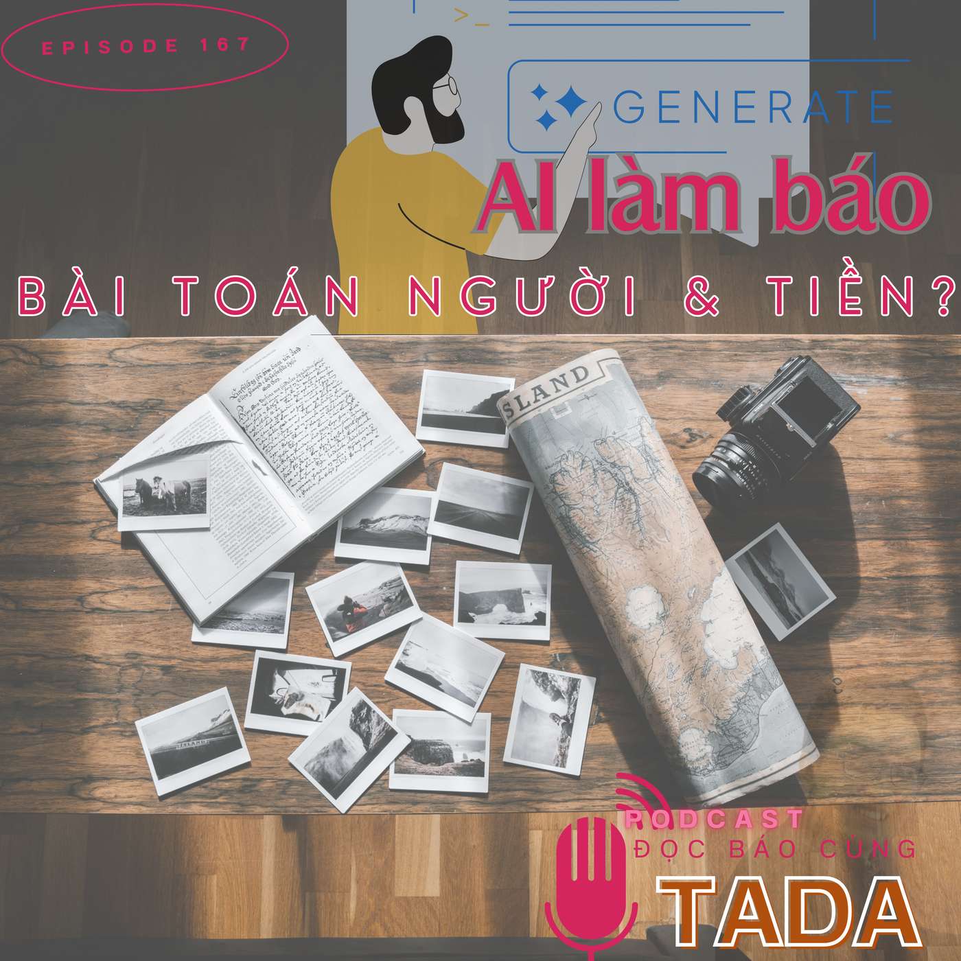 AI làm báo - Bài toán người – tiền – bản sắc?