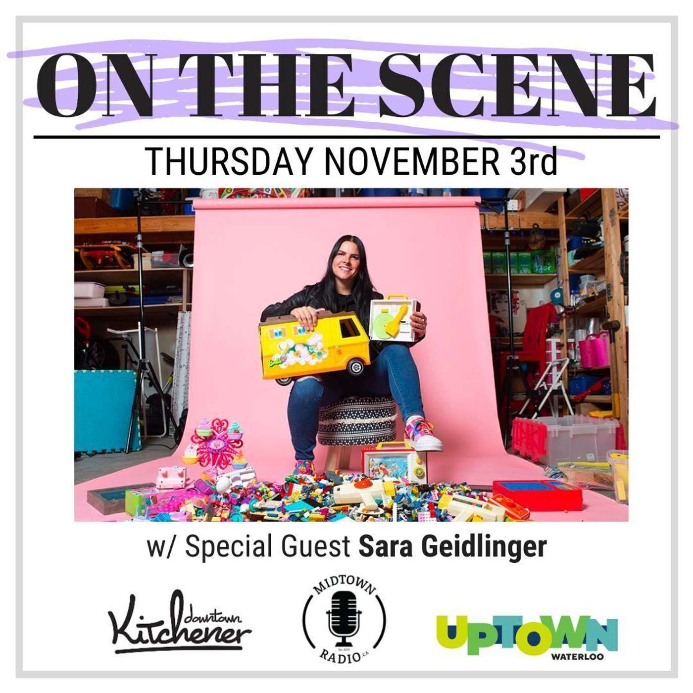OTS Interview: Bonn Park Podcast's Sara Geidlinger on her NEW FILM "Playtime: The Movie" episode artwork