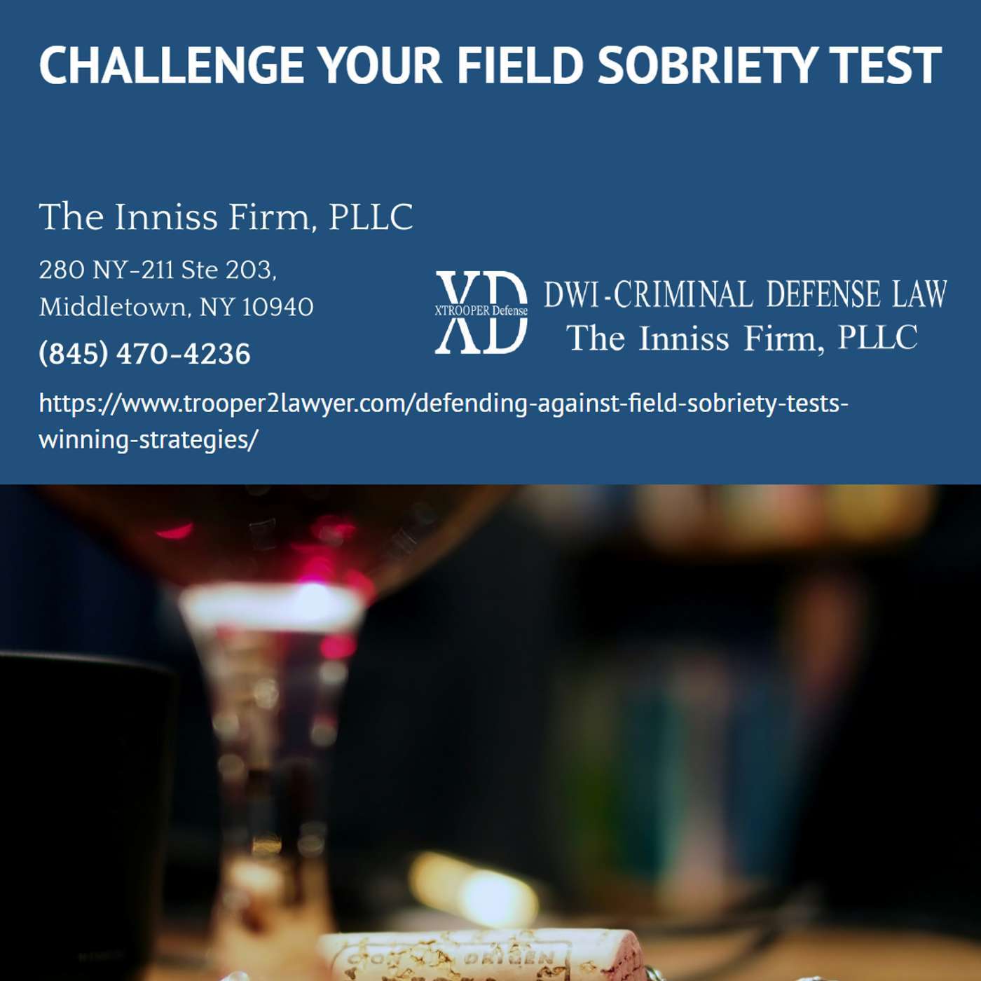How Do You Fight Field Sobriety Test Results in a New York DWI Case? - Randall F. Inniss episode artwork
