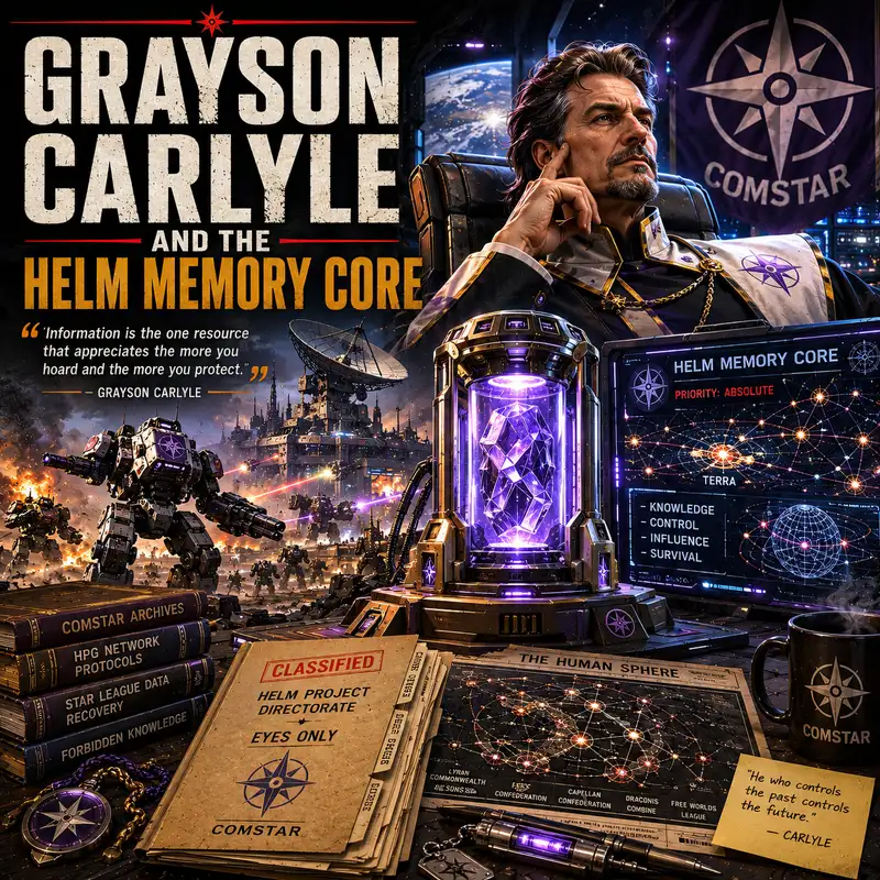 Grayson Carlyle and the Helm Memory Core