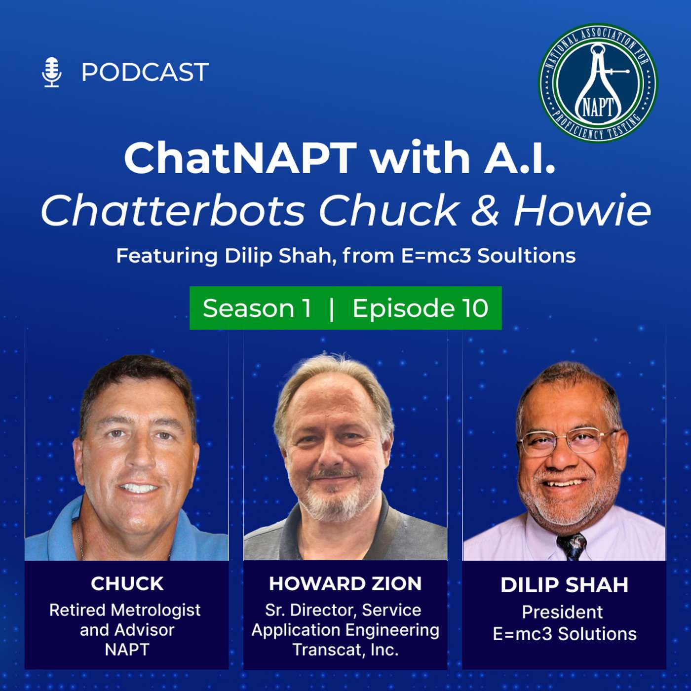 Season 1 | Episode 10 with Dilip Shah from E=mc3 Solutions