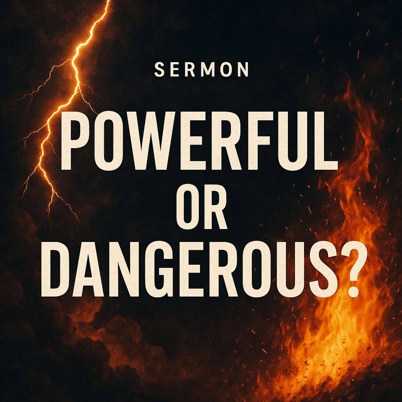 Is God Powerful or Dangerous? (From our 10-19-25 worship)