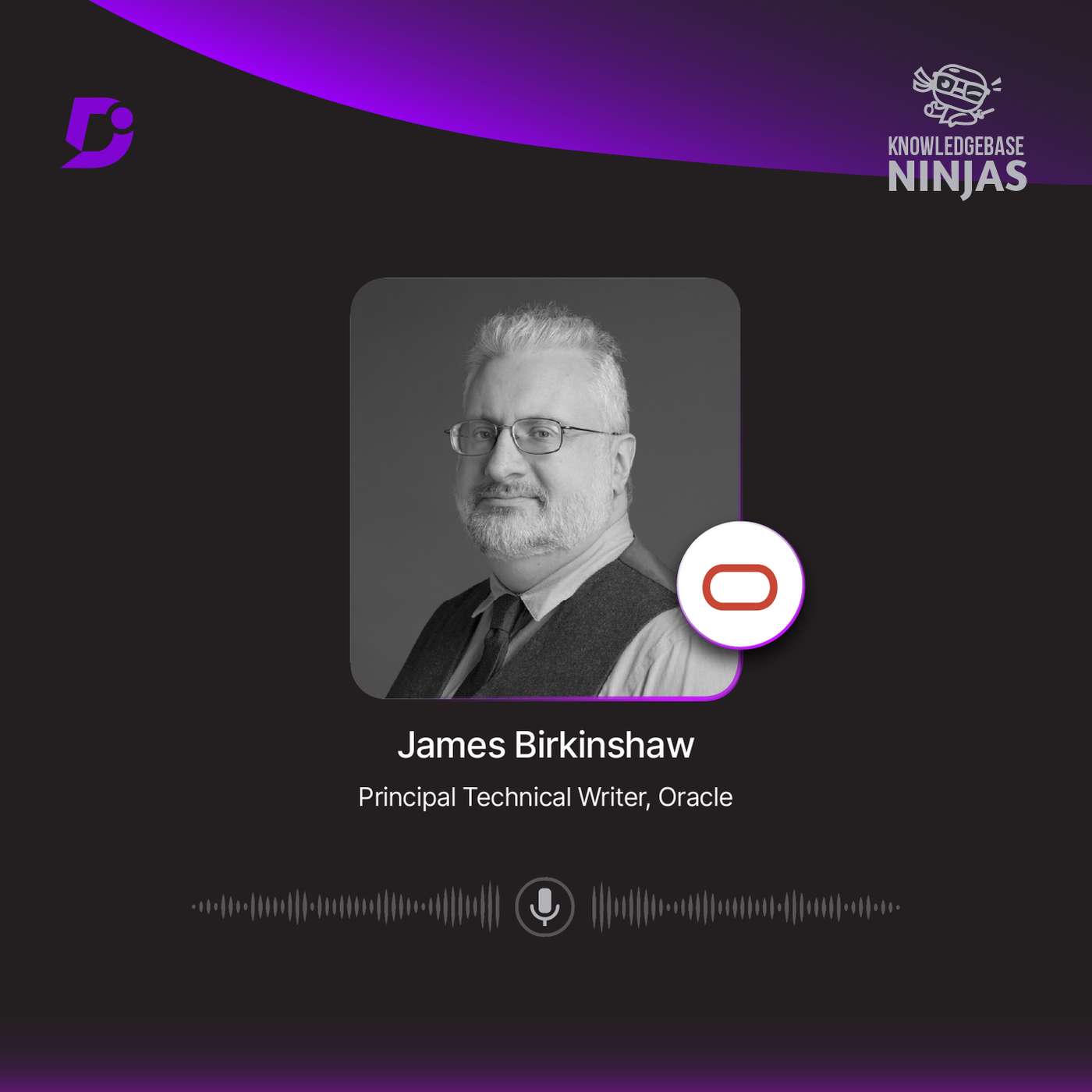 Balancing Graphics and Text in Technical Docs – James Birkinshaw, Oracle episode artwork