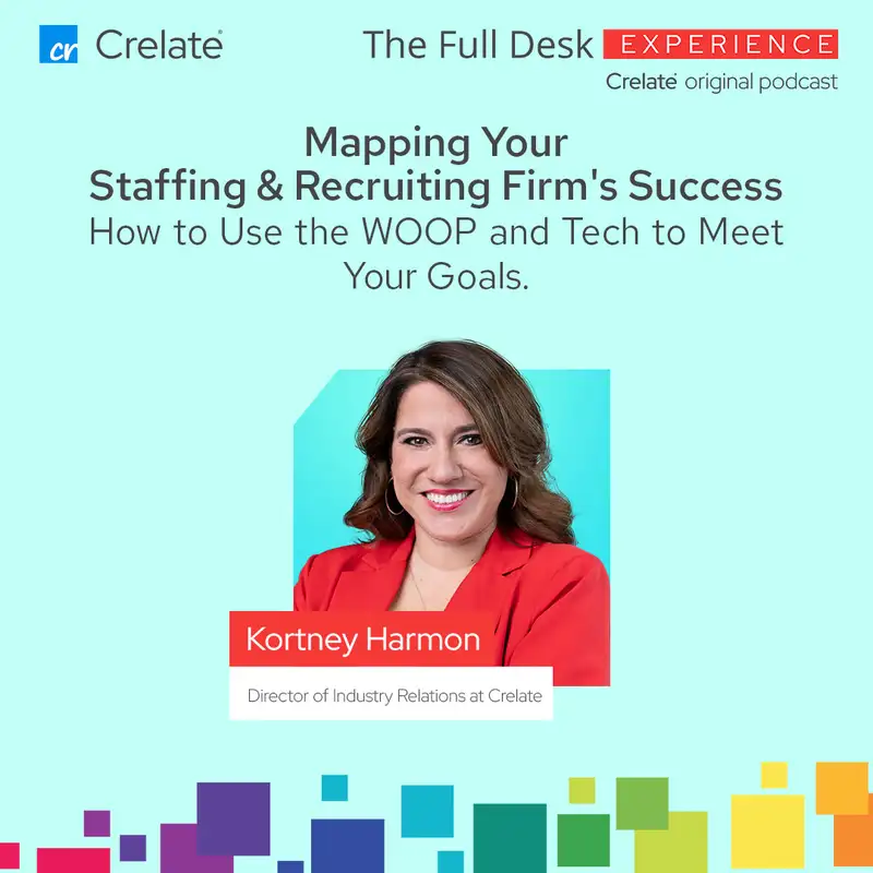 Mapping Your Staffing & Recruiting Firm's Success - How to Use the WOOP and Tech to Meet Your Goals